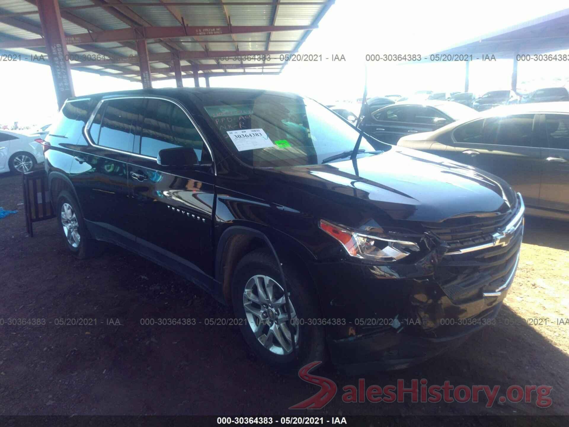 1GNERFKW1LJ120430 2020 CHEVROLET TRAVERSE