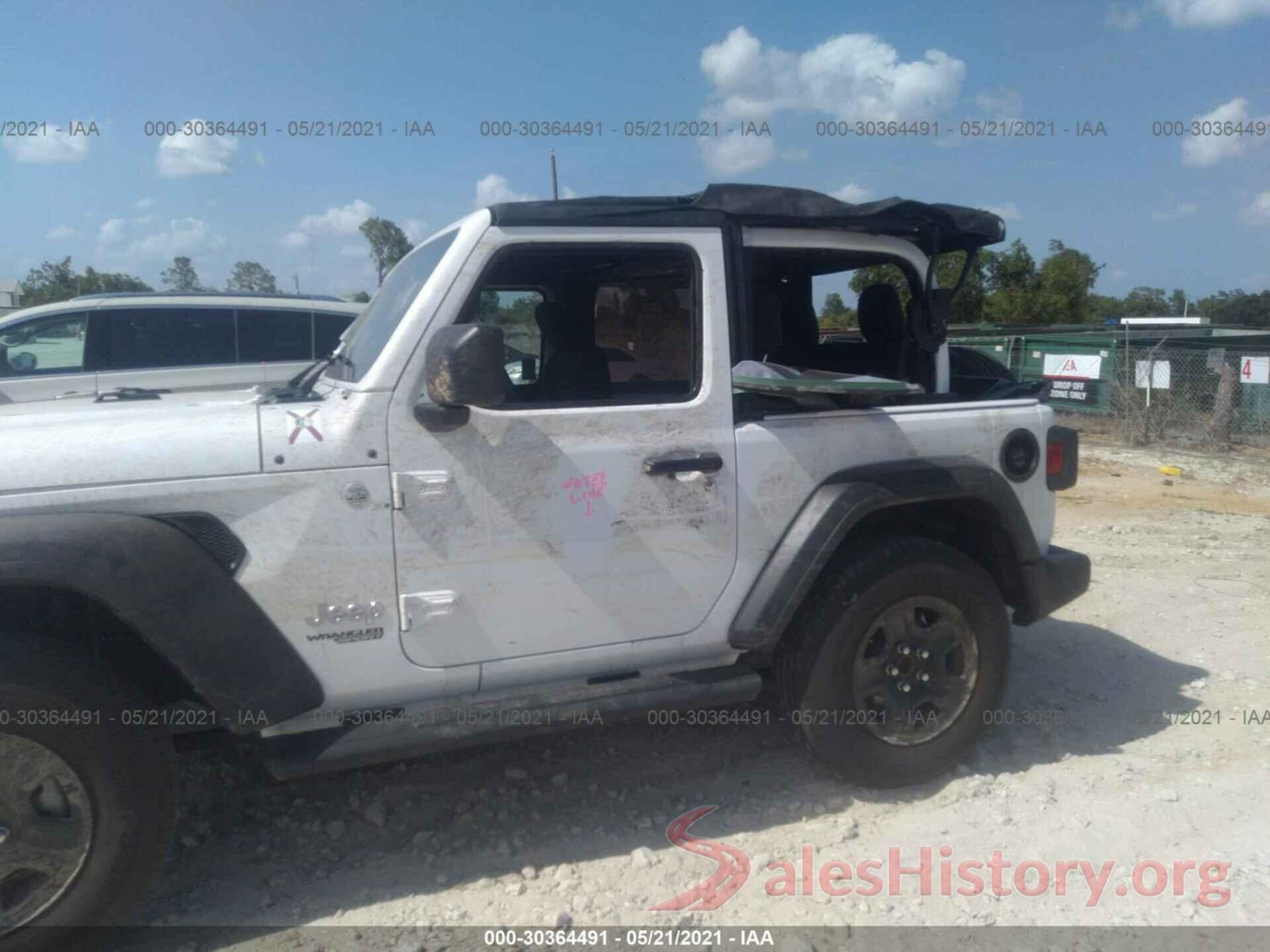 1C4GJXAN2MW541794 2021 JEEP WRANGLER