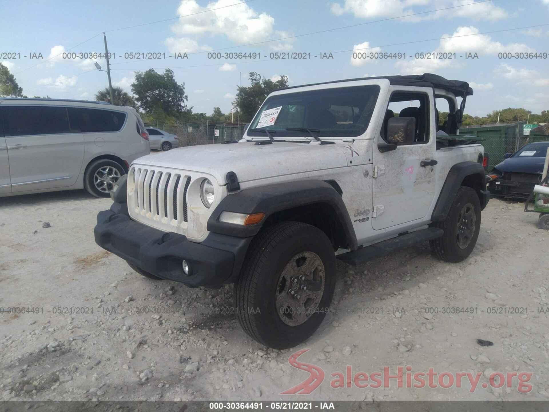 1C4GJXAN2MW541794 2021 JEEP WRANGLER