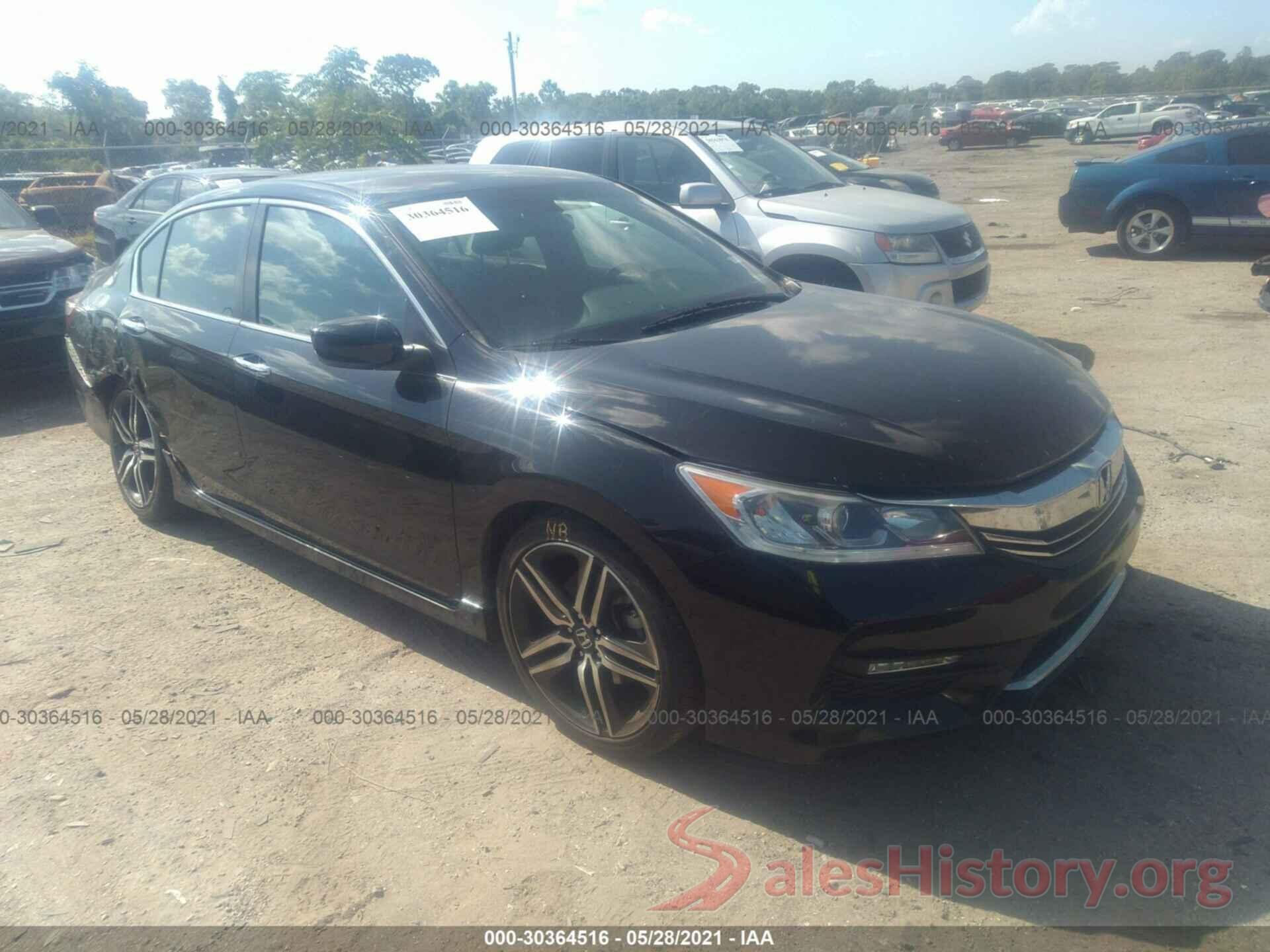 1HGCR2F50HA165040 2017 HONDA ACCORD SEDAN