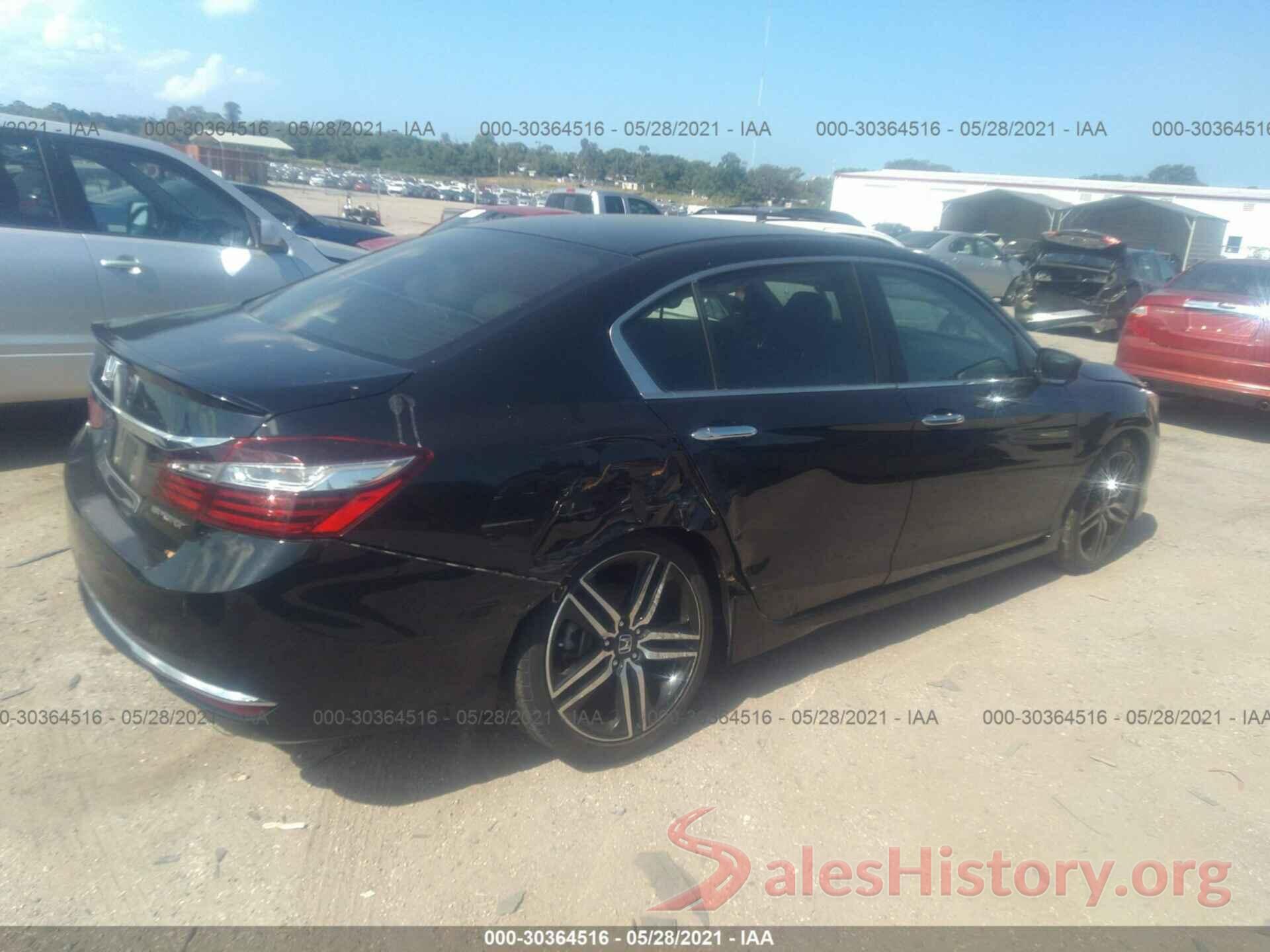 1HGCR2F50HA165040 2017 HONDA ACCORD SEDAN