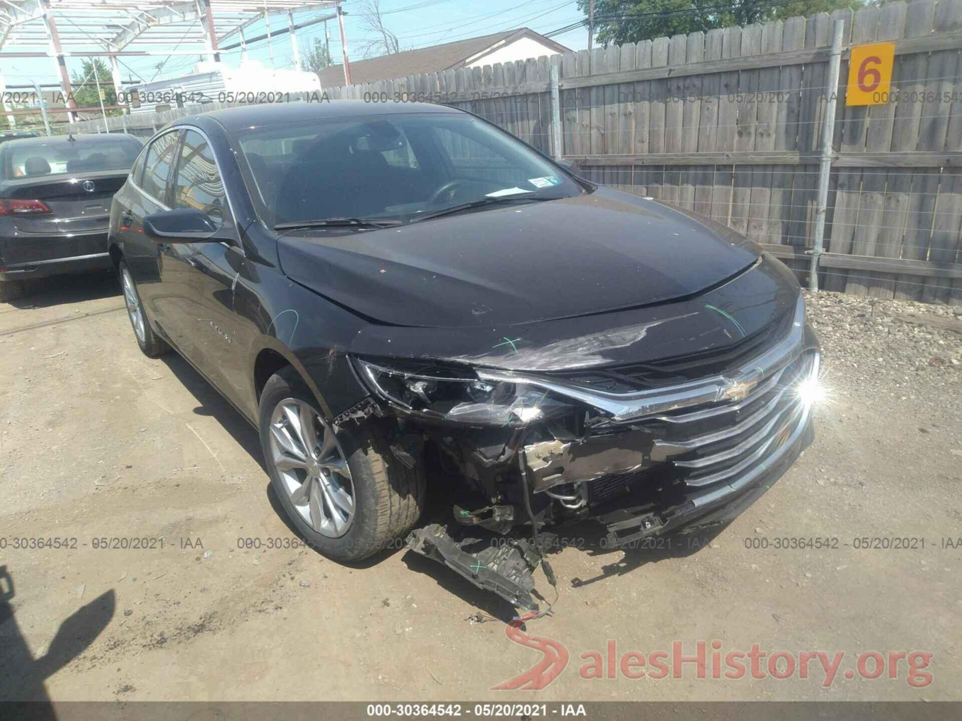 1G1ZD5ST3KF113983 2019 CHEVROLET MALIBU