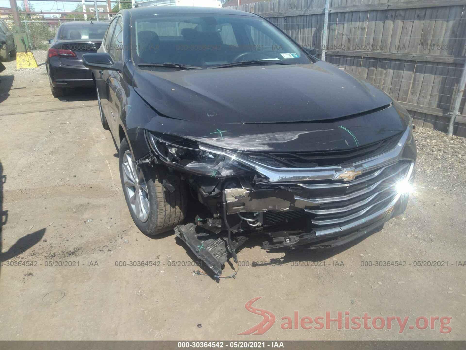 1G1ZD5ST3KF113983 2019 CHEVROLET MALIBU