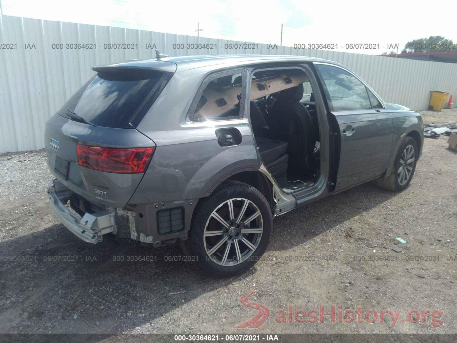 WA1LAAF74HD052332 2017 AUDI Q7