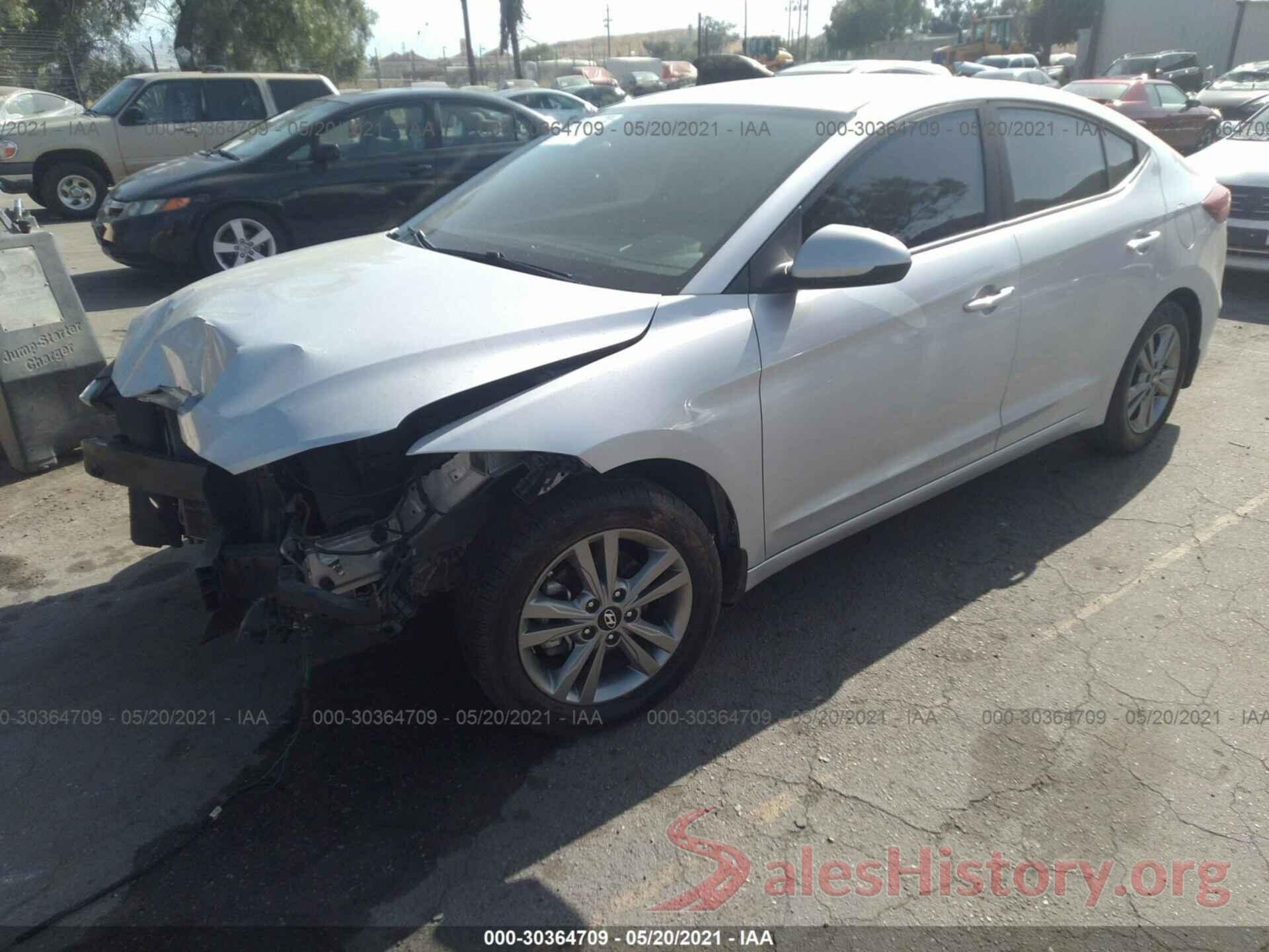 KMHD84LF6JU574173 2018 HYUNDAI ELANTRA