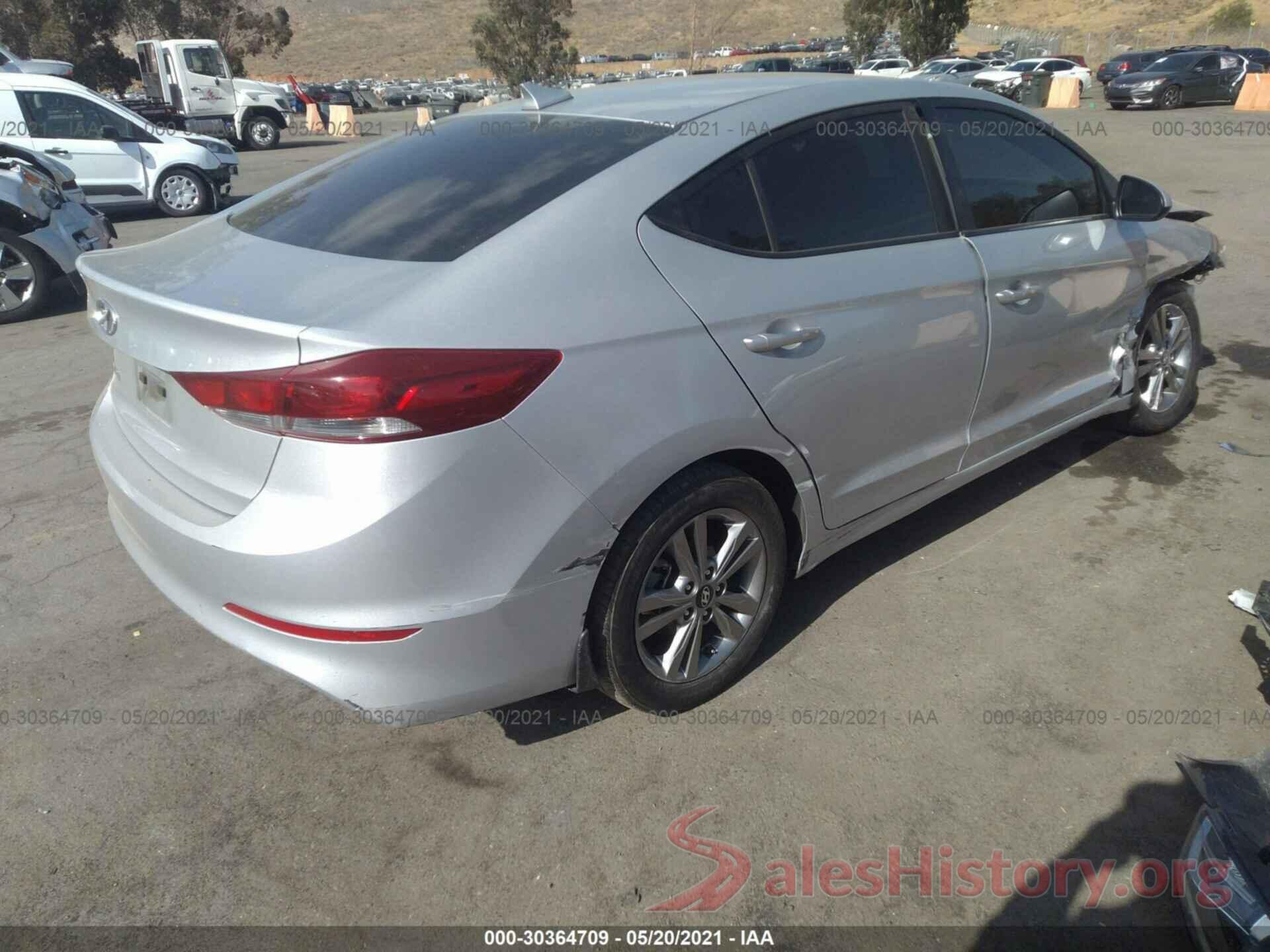 KMHD84LF6JU574173 2018 HYUNDAI ELANTRA