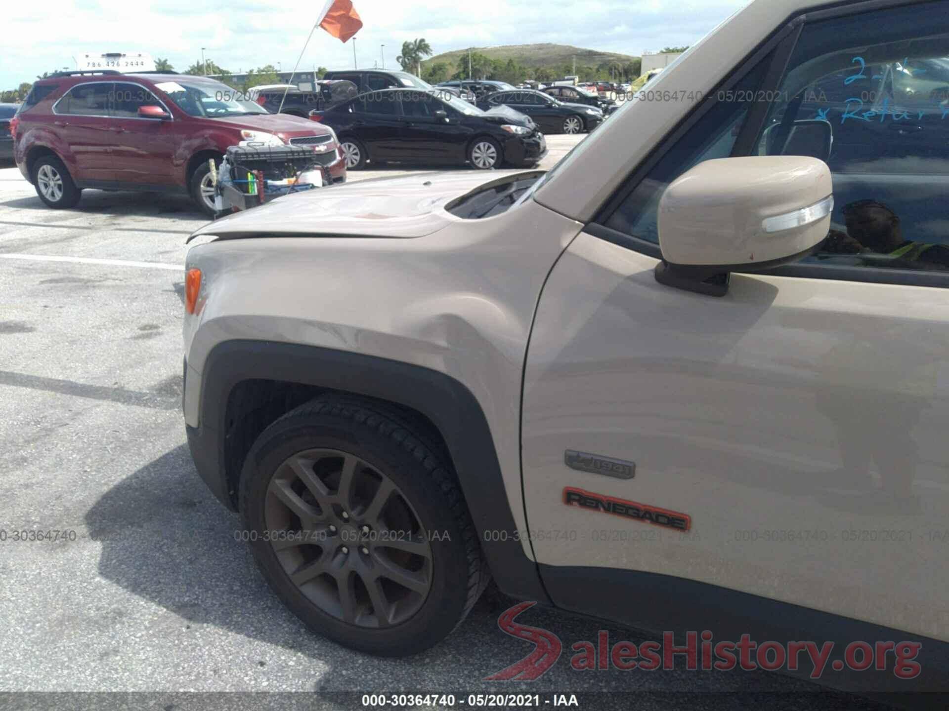 ZACCJABW9GPE03111 2016 JEEP RENEGADE