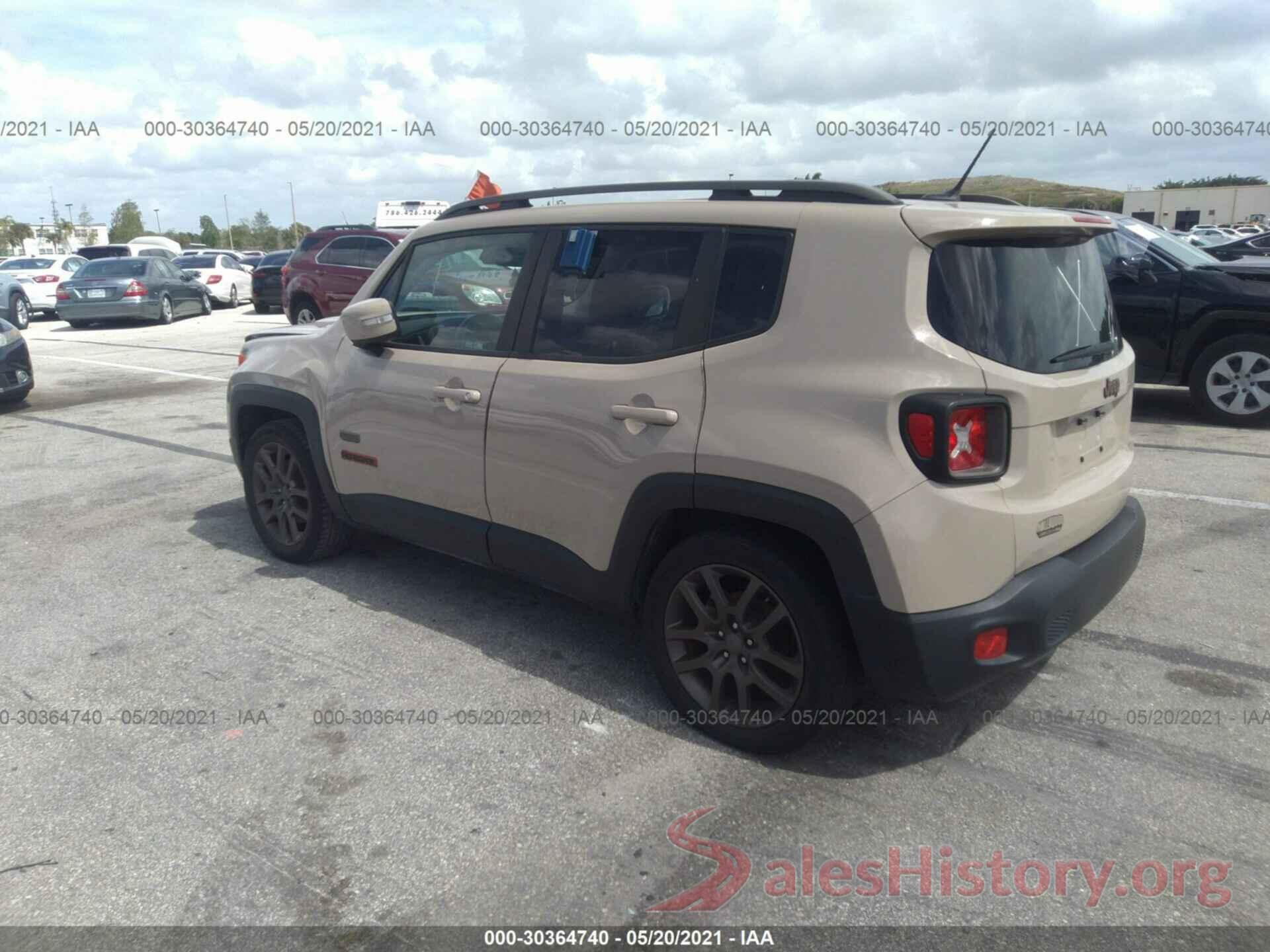 ZACCJABW9GPE03111 2016 JEEP RENEGADE