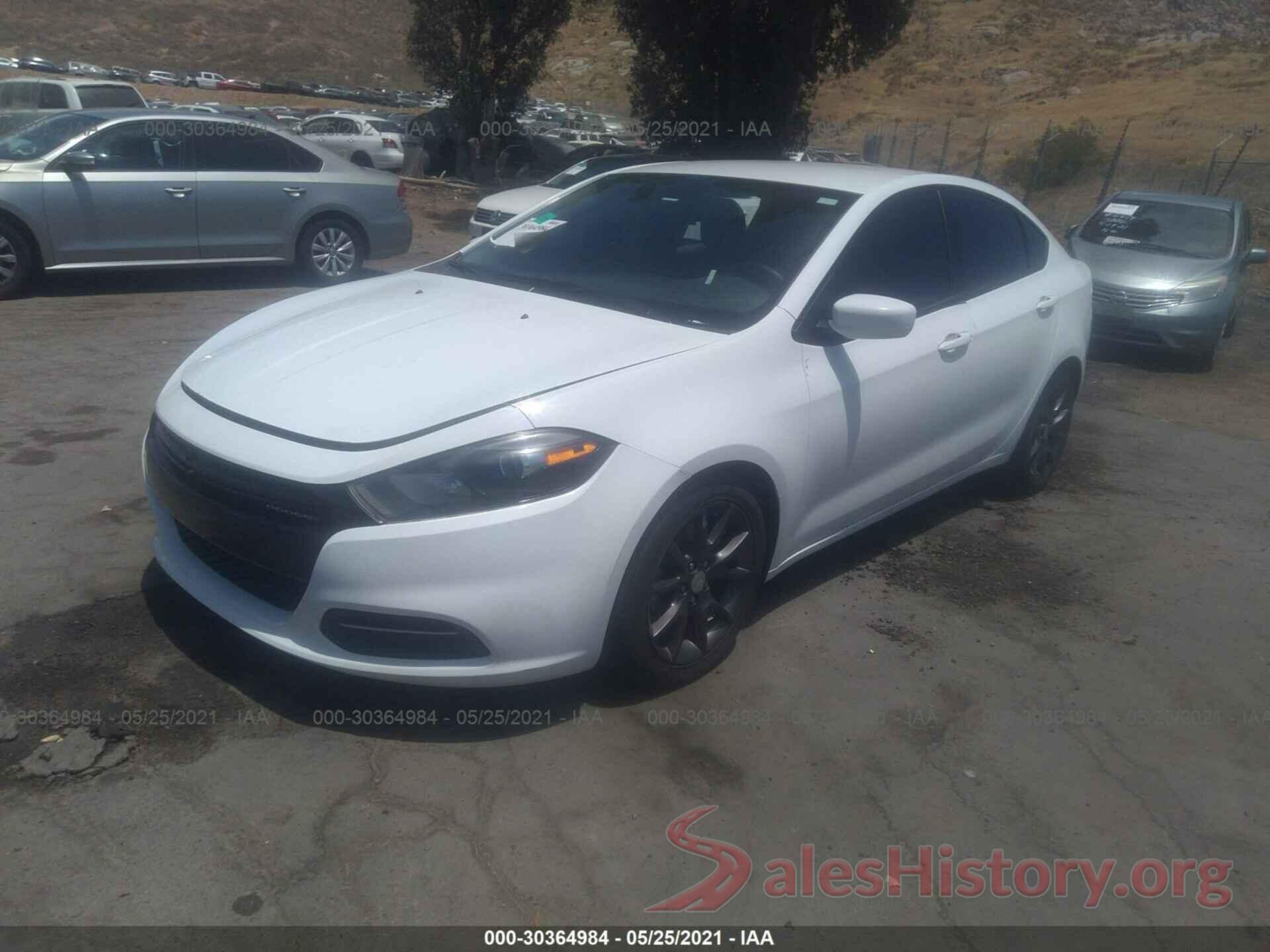 1C3CDFAA6GD516916 2016 DODGE DART