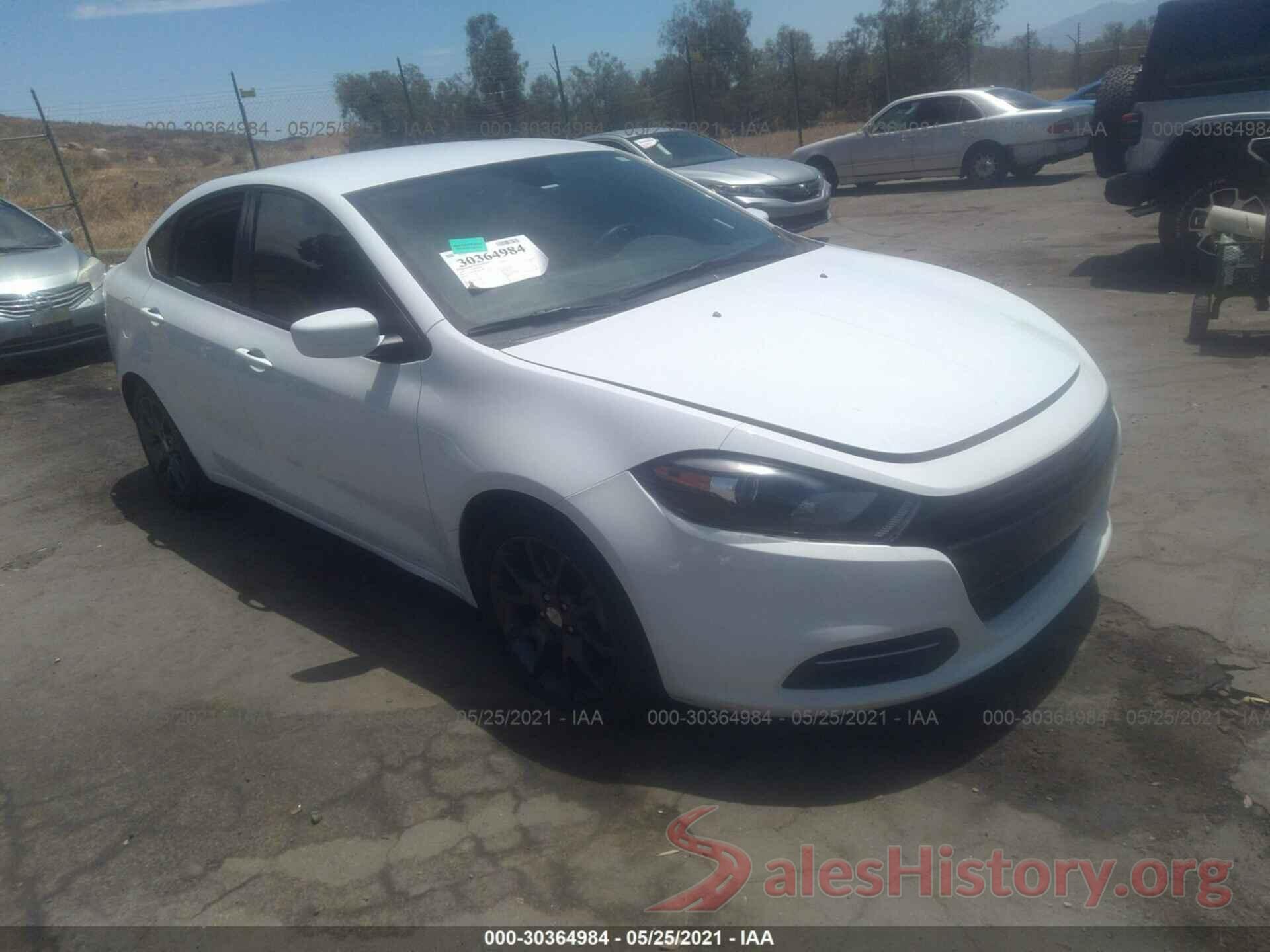 1C3CDFAA6GD516916 2016 DODGE DART