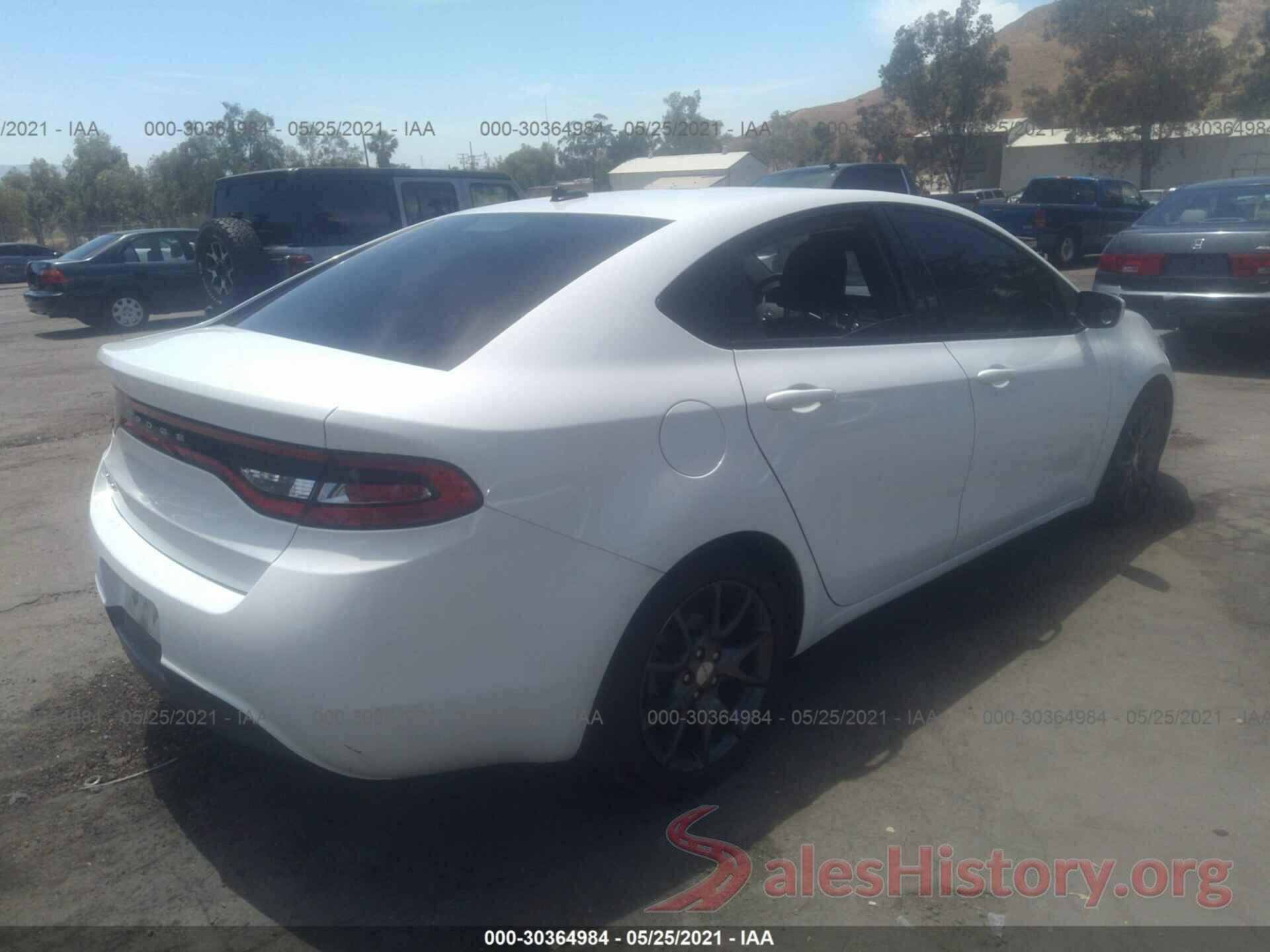 1C3CDFAA6GD516916 2016 DODGE DART