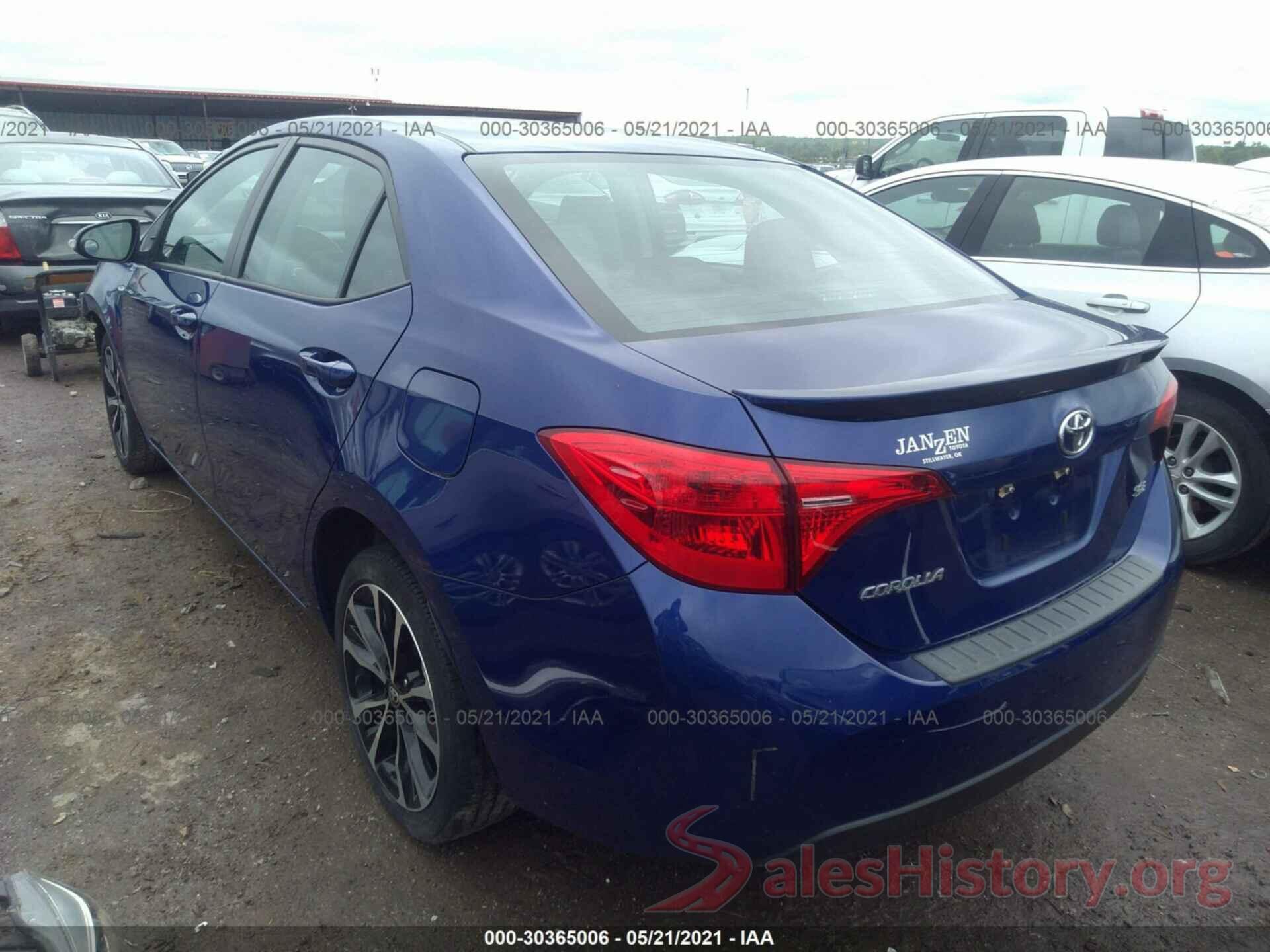 5YFBURHE4HP635418 2017 TOYOTA COROLLA