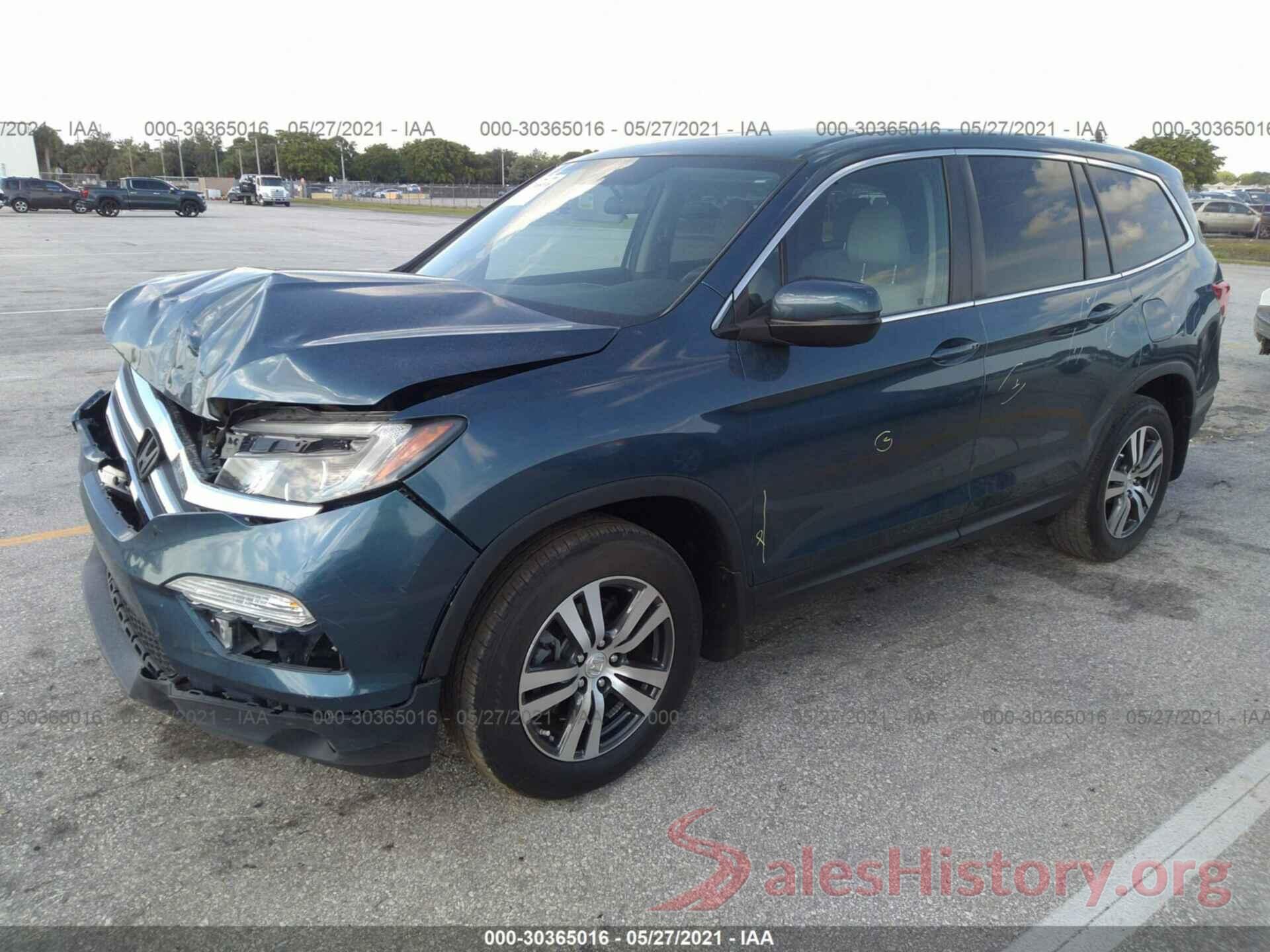 5FNYF5H31HB032739 2017 HONDA PILOT