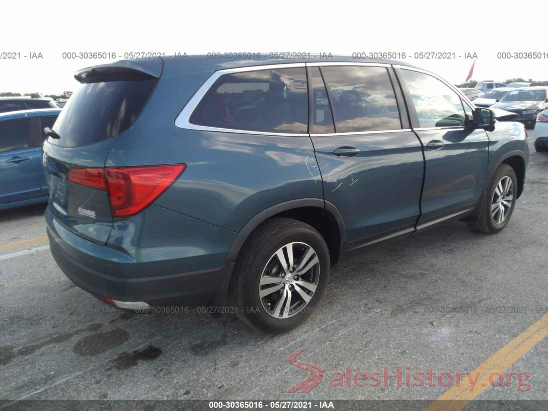 5FNYF5H31HB032739 2017 HONDA PILOT