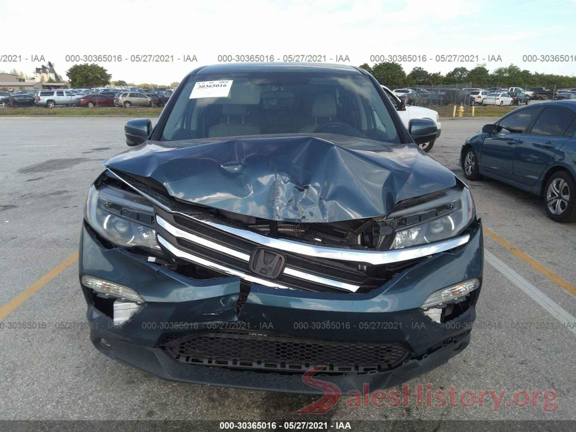 5FNYF5H31HB032739 2017 HONDA PILOT