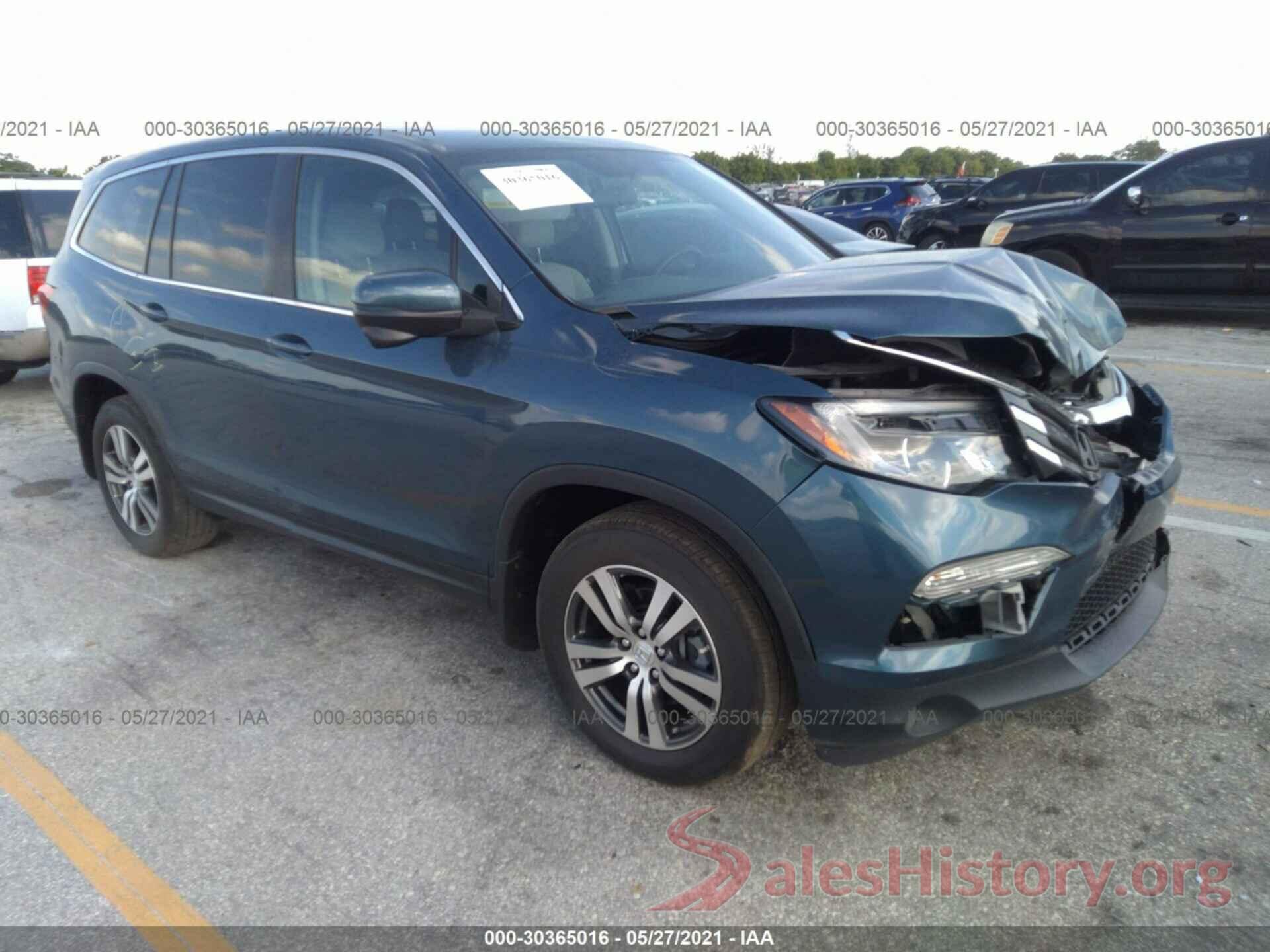 5FNYF5H31HB032739 2017 HONDA PILOT