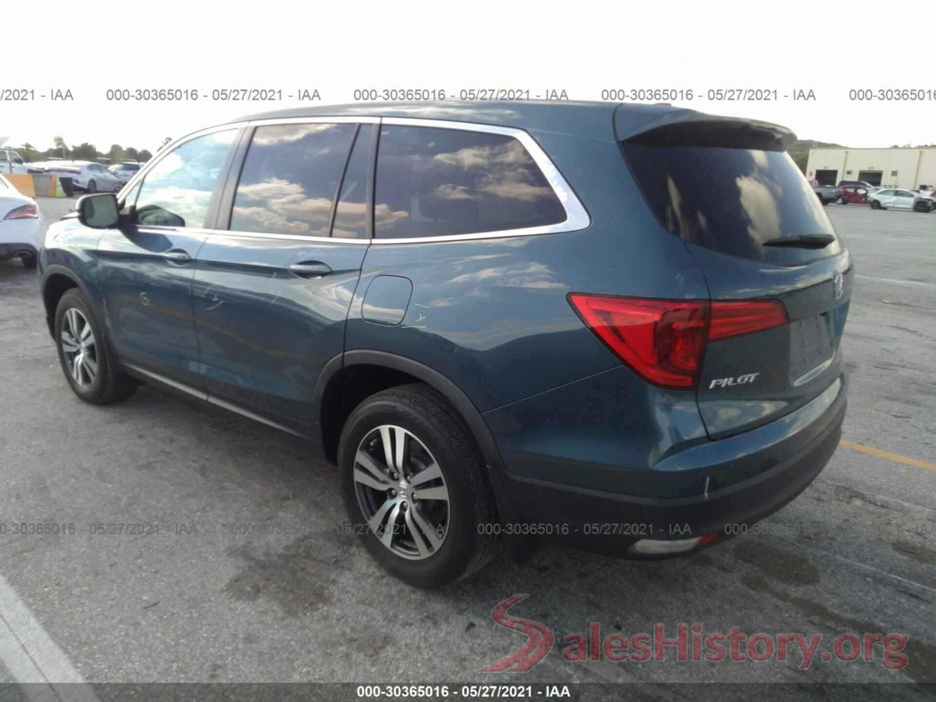 5FNYF5H31HB032739 2017 HONDA PILOT