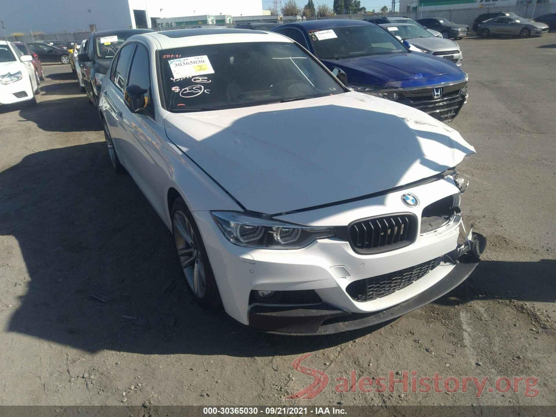 WBA8B9G36HNU55092 2017 BMW 3 SERIES