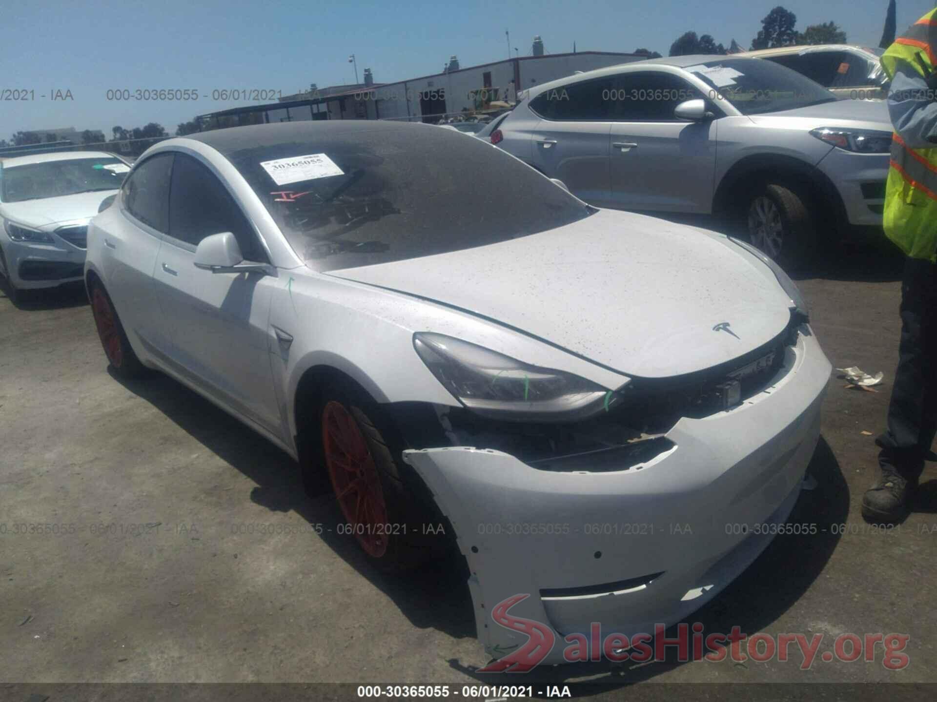 5YJ3E1EA5LF746147 2020 TESLA MODEL 3