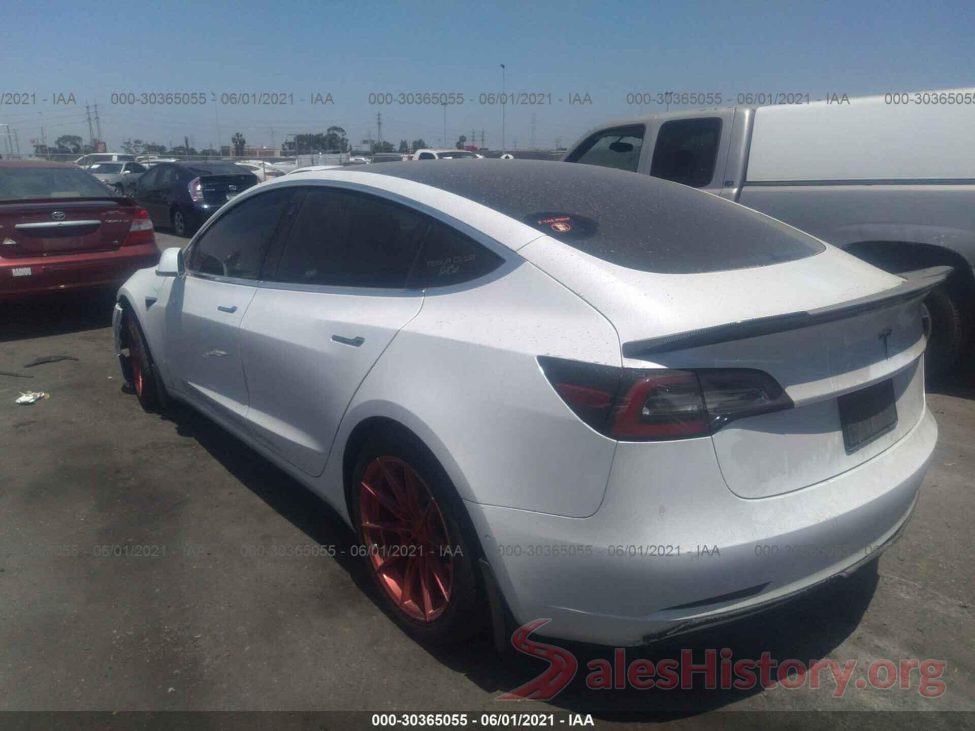 5YJ3E1EA5LF746147 2020 TESLA MODEL 3