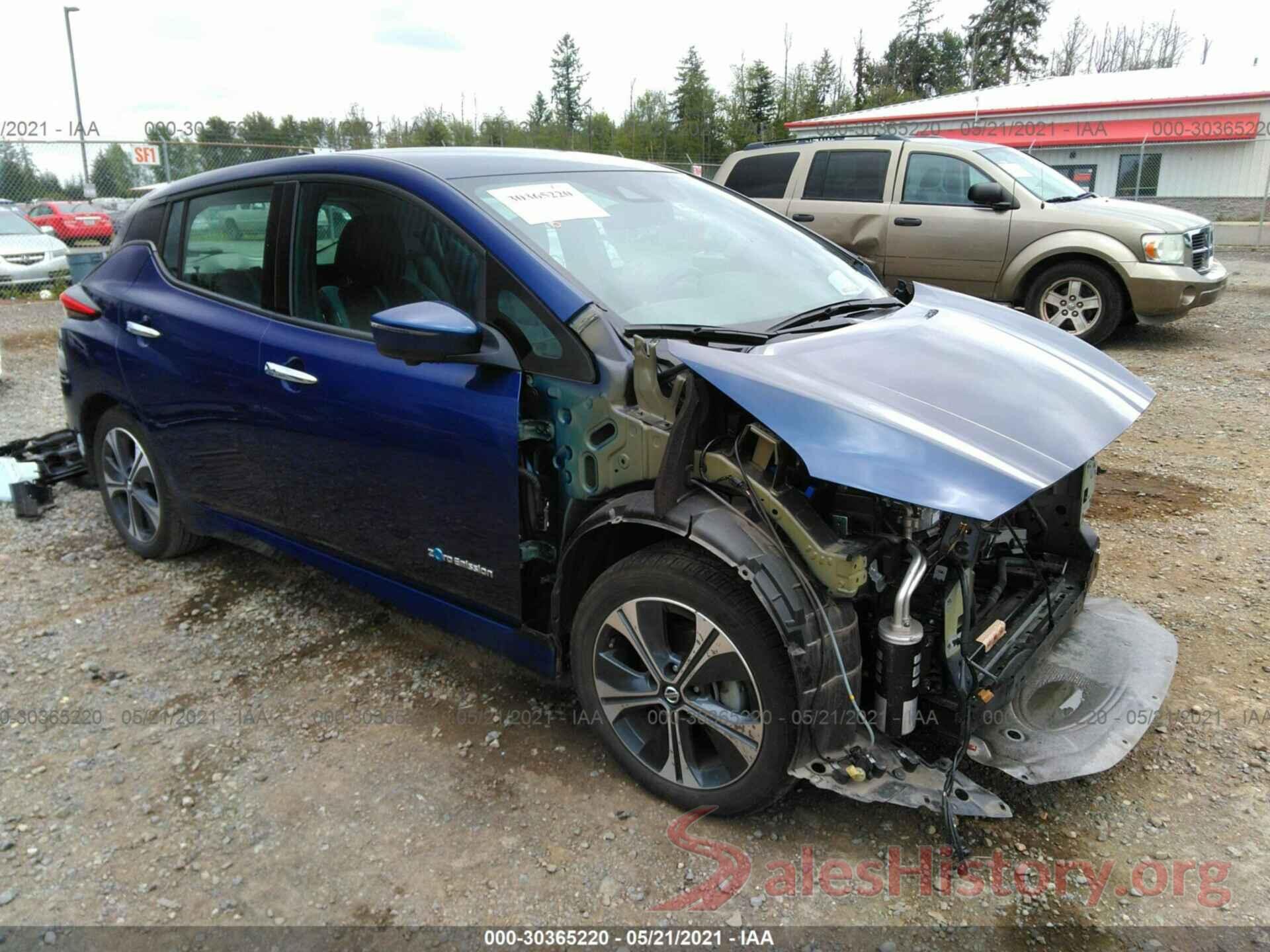 1N4BZ1CP8KC313141 2019 NISSAN LEAF