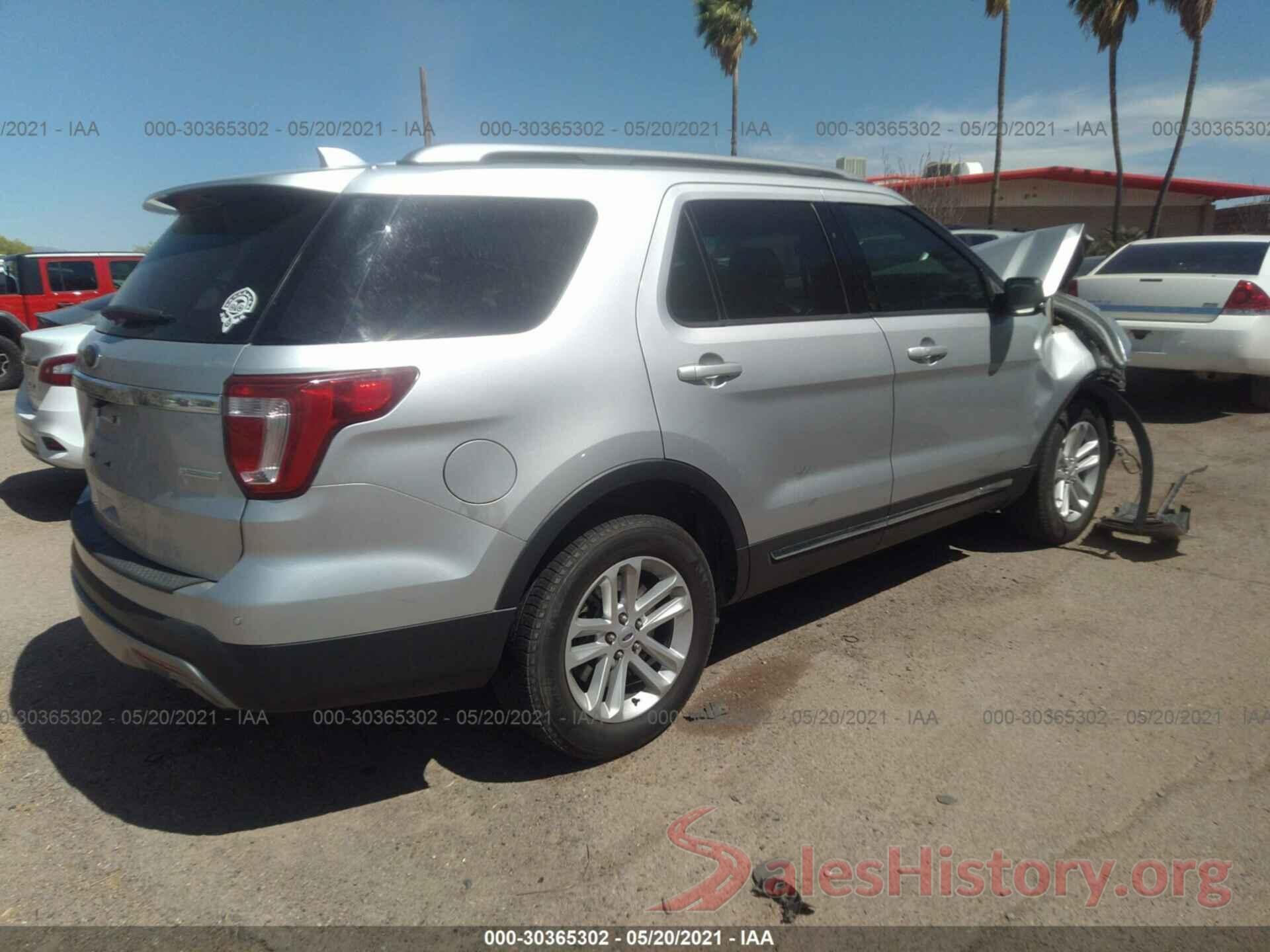 1FM5K7DH8HGA61474 2017 FORD EXPLORER