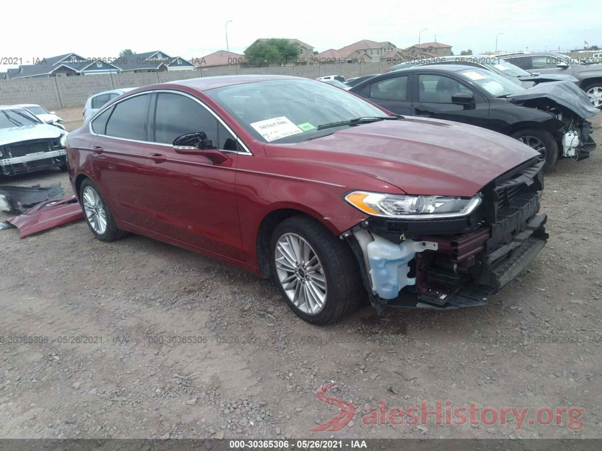 3FA6P0H9XGR247390 2016 FORD FUSION