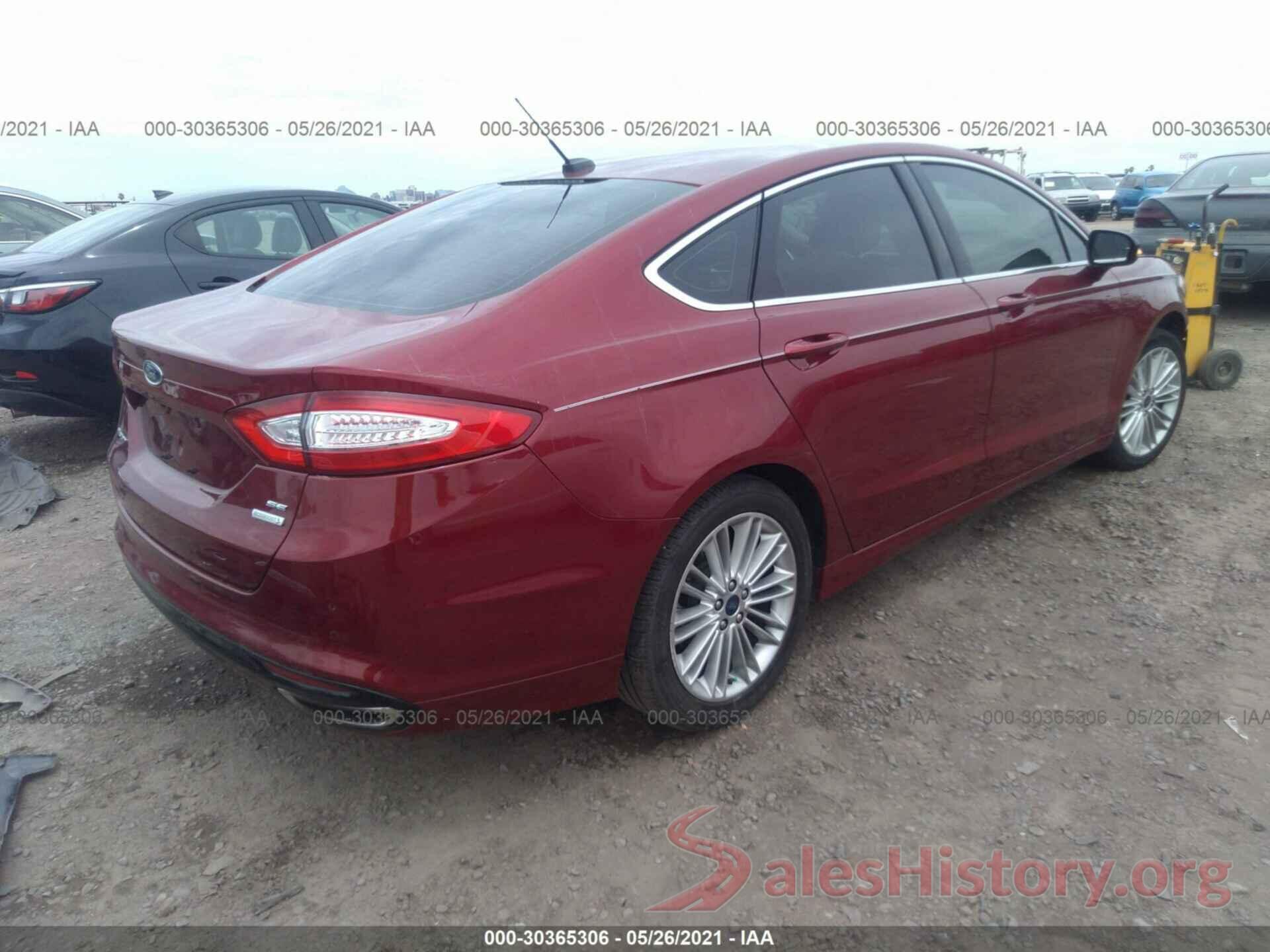 3FA6P0H9XGR247390 2016 FORD FUSION