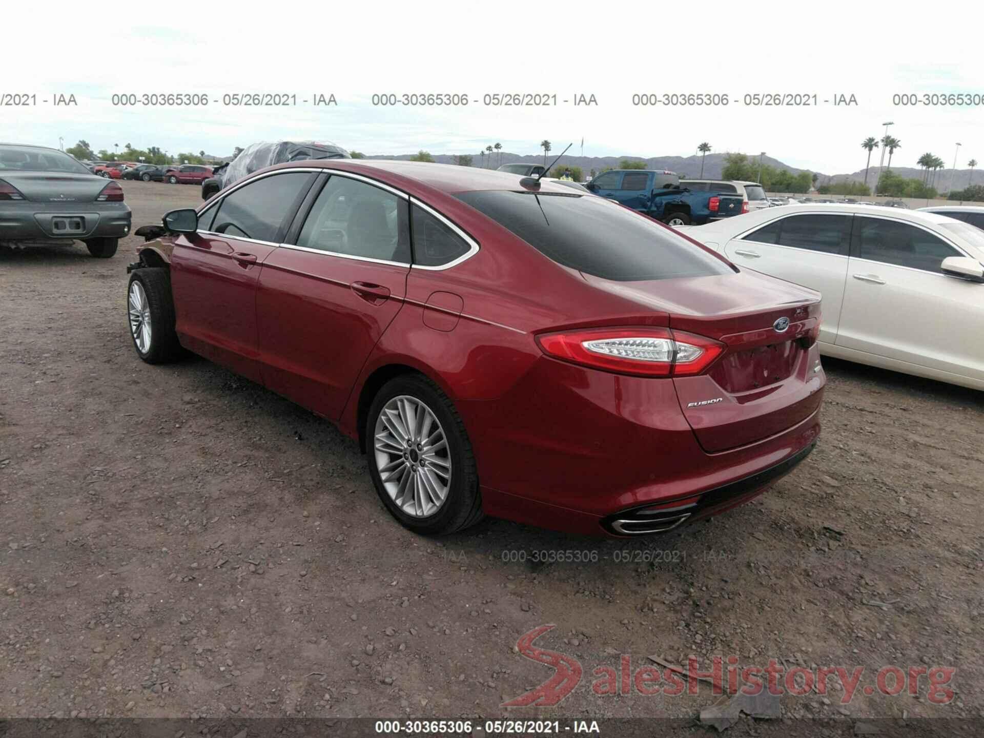 3FA6P0H9XGR247390 2016 FORD FUSION