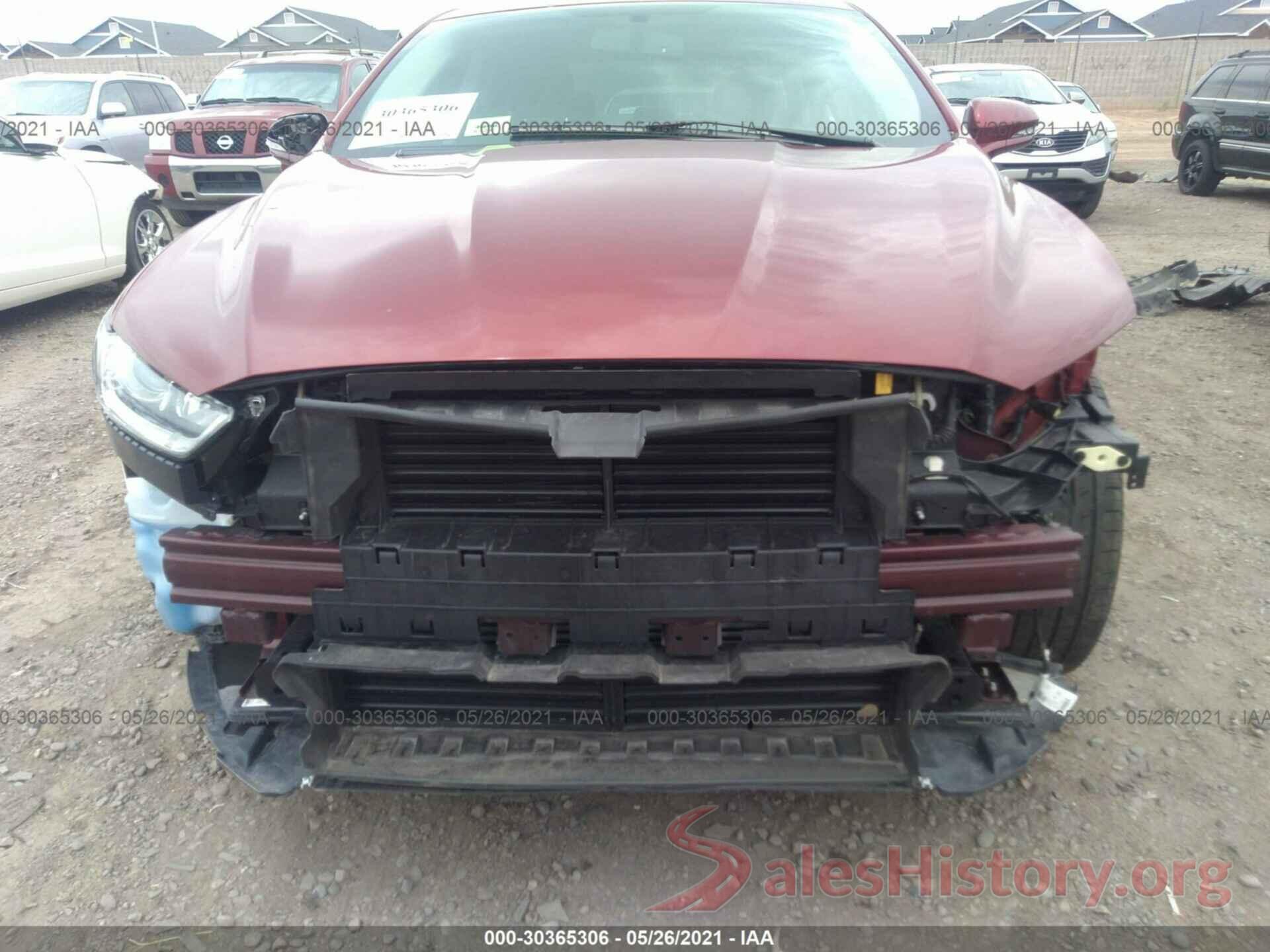 3FA6P0H9XGR247390 2016 FORD FUSION