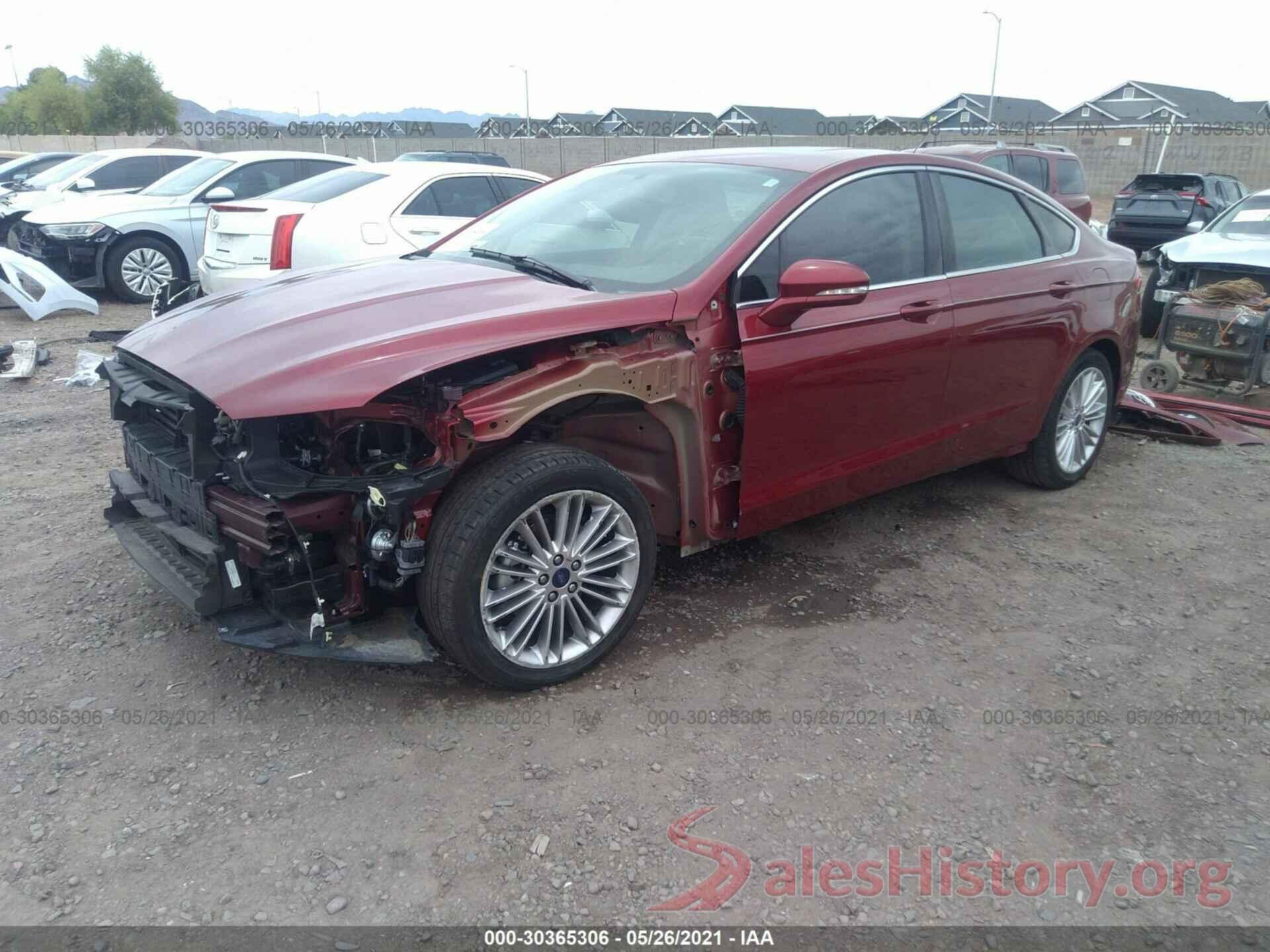 3FA6P0H9XGR247390 2016 FORD FUSION