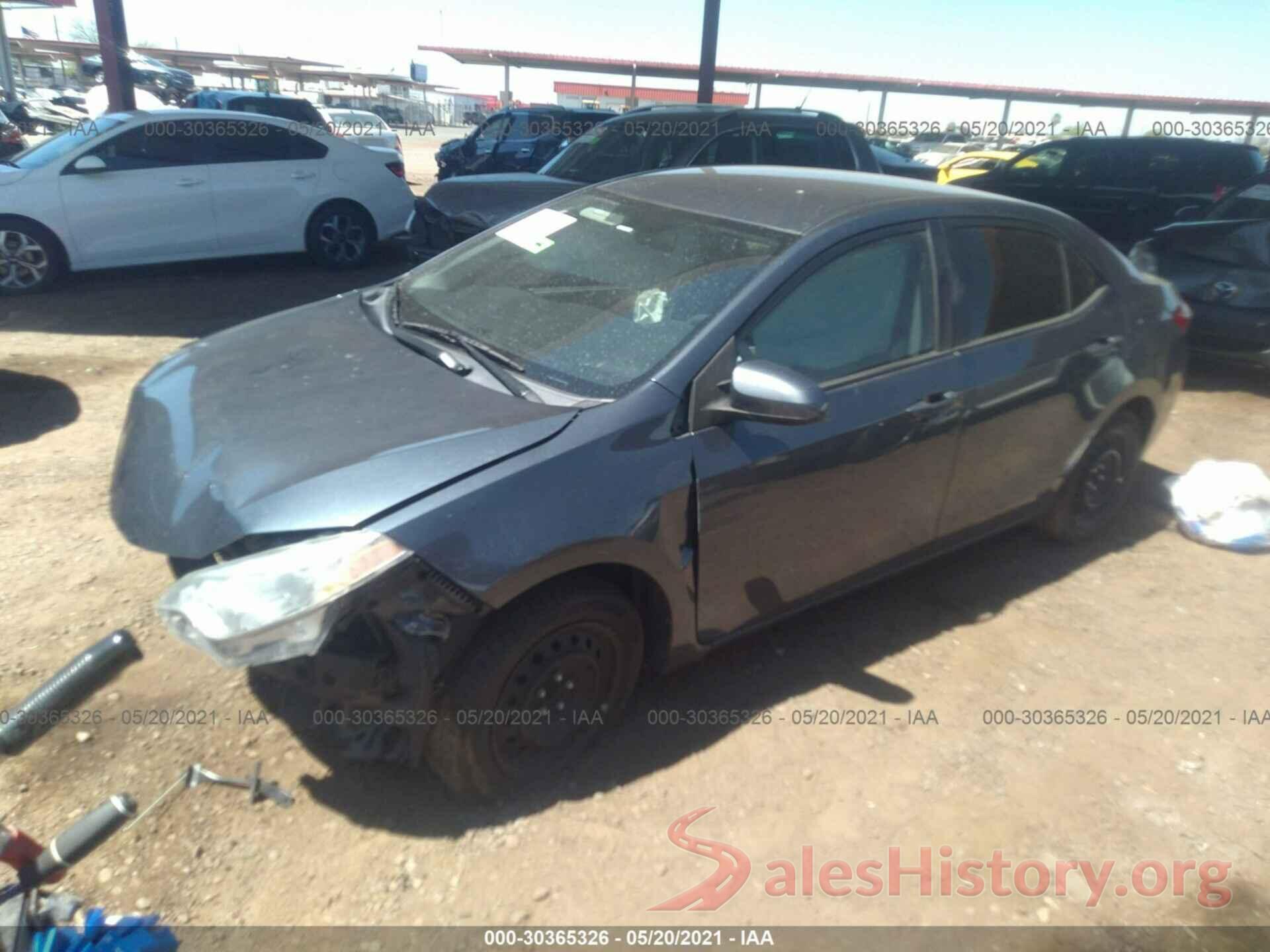 2T1BURHE8GC689819 2016 TOYOTA COROLLA