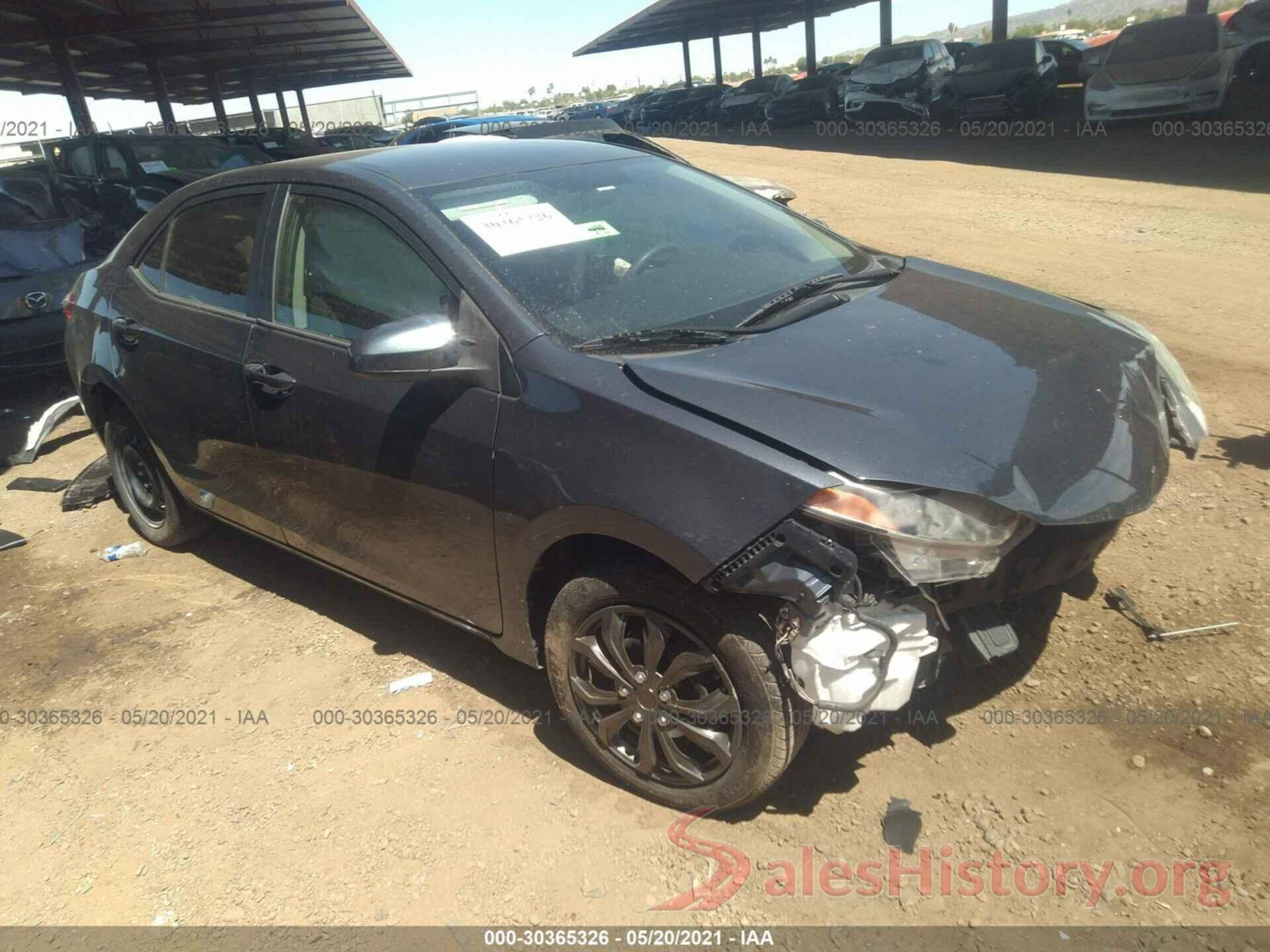 2T1BURHE8GC689819 2016 TOYOTA COROLLA