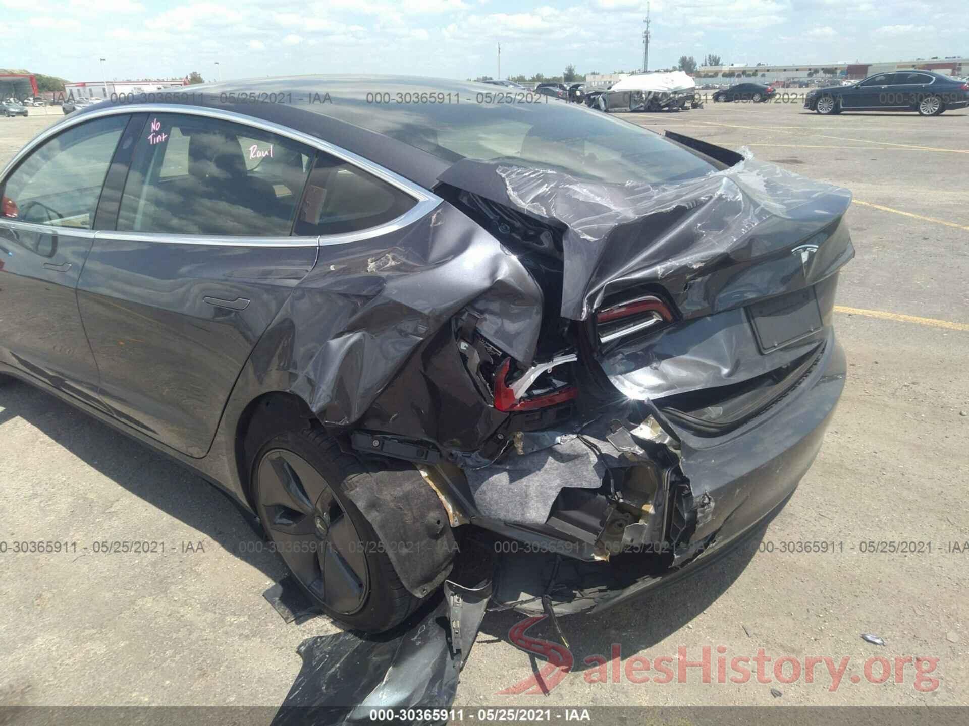 5YJ3E1EA5KF396257 2019 TESLA MODEL 3