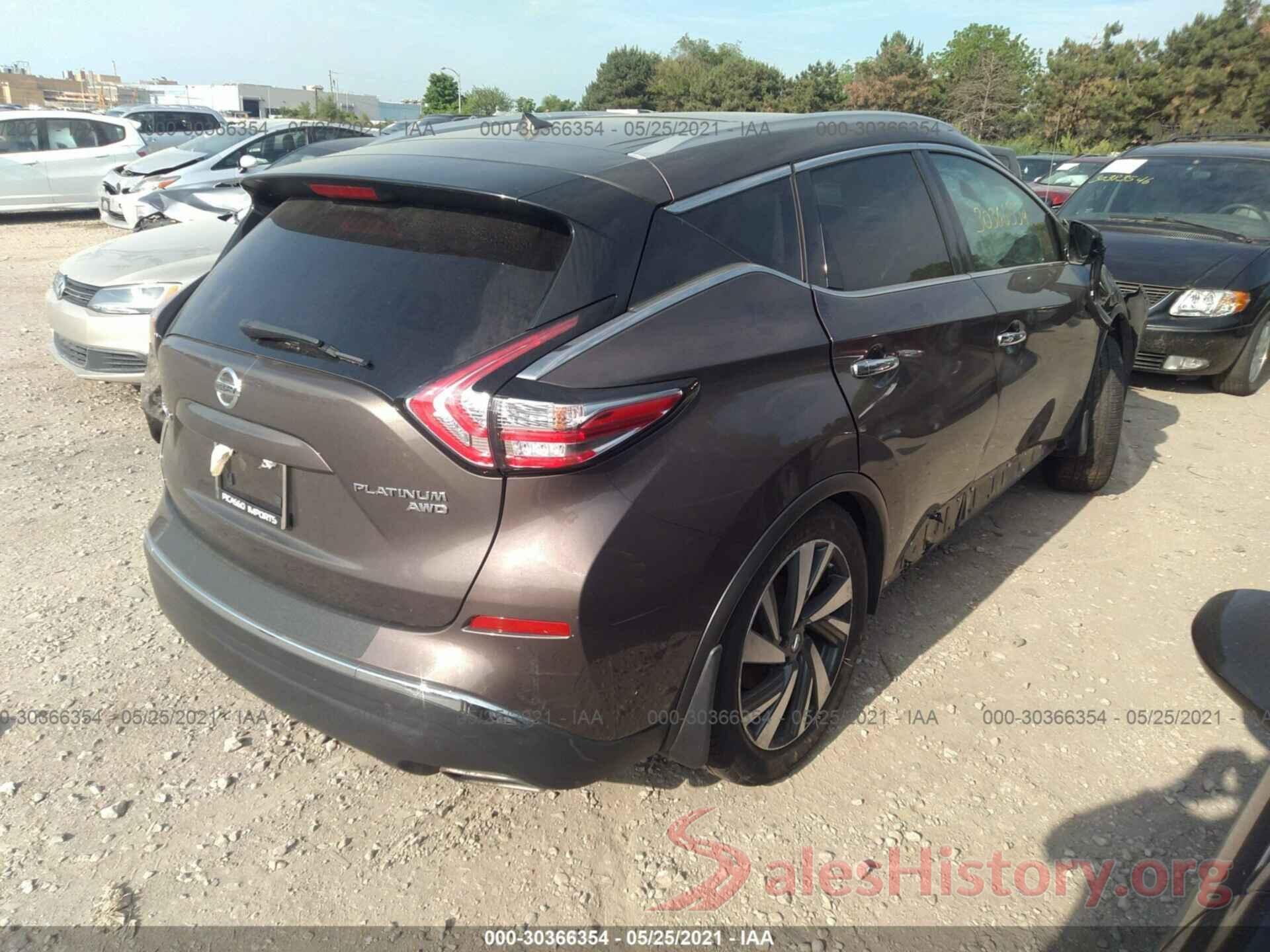 5N1AZ2MH9GN119860 2016 NISSAN MURANO