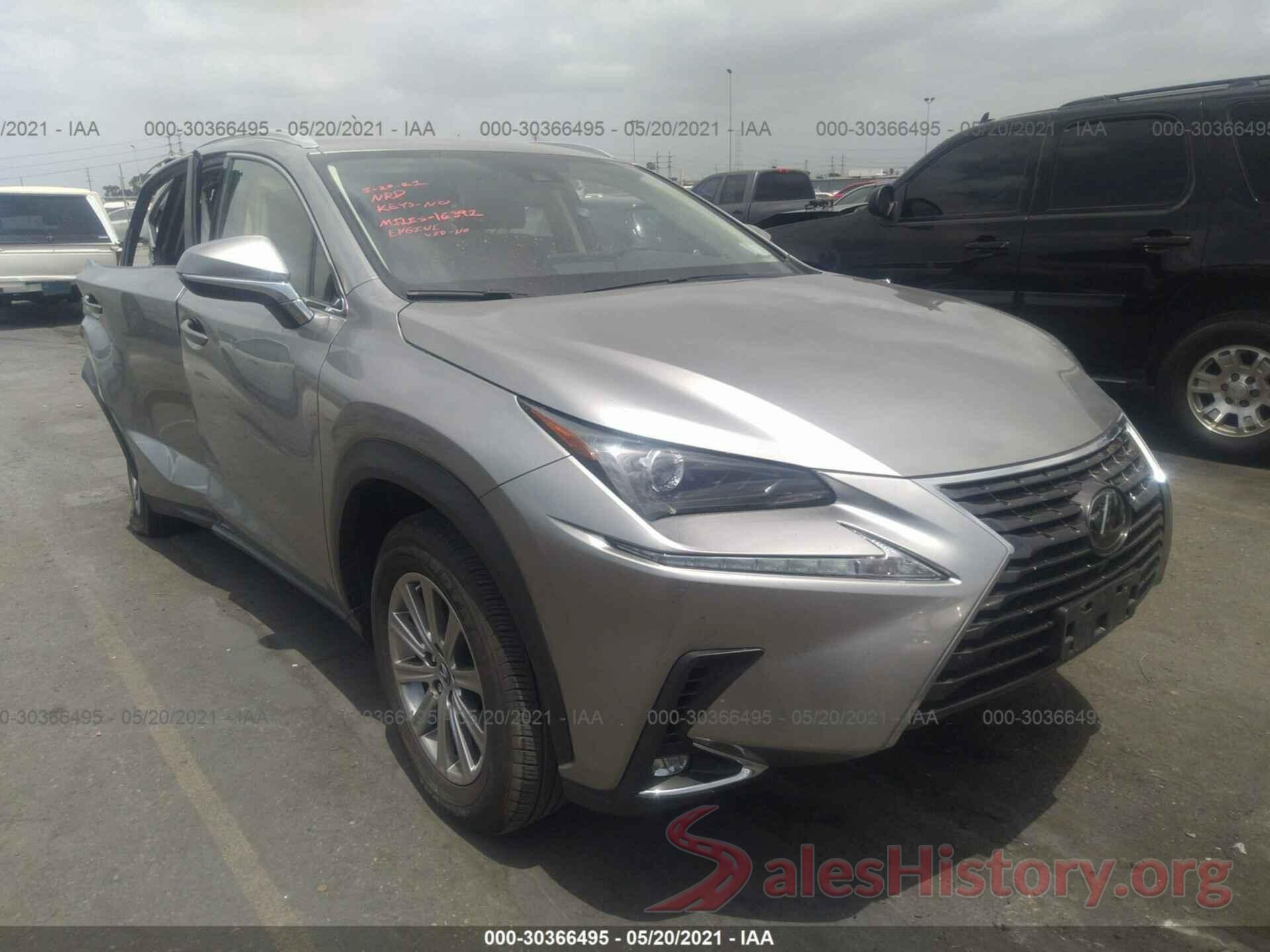 JTJAARBZ1L2173632 2020 LEXUS NX