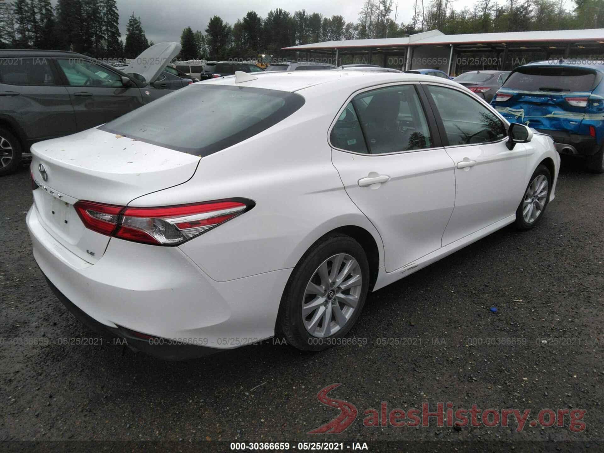 4T1C11AKXLU307216 2020 TOYOTA CAMRY