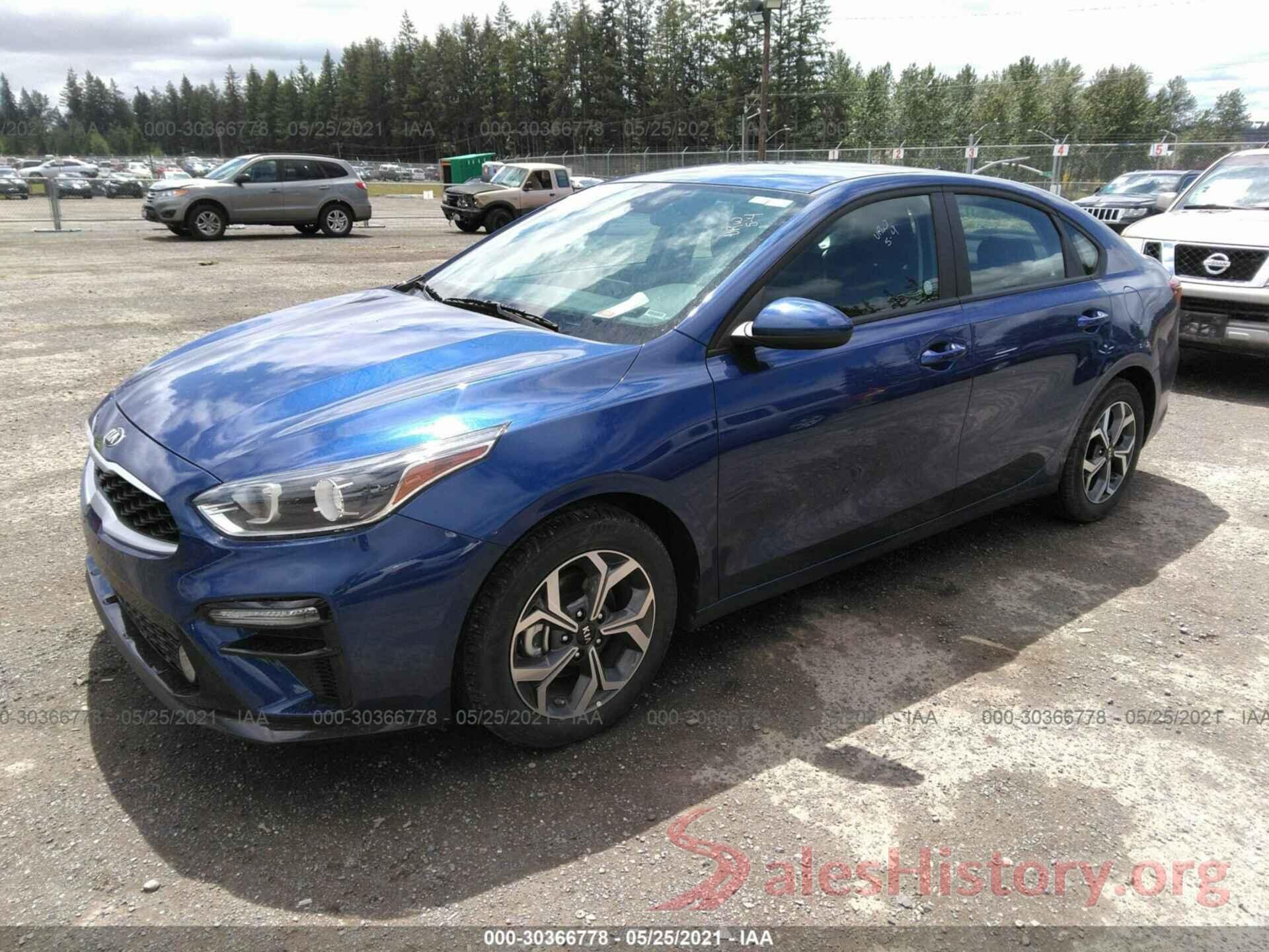 3KPF24AD7ME263290 2021 KIA FORTE