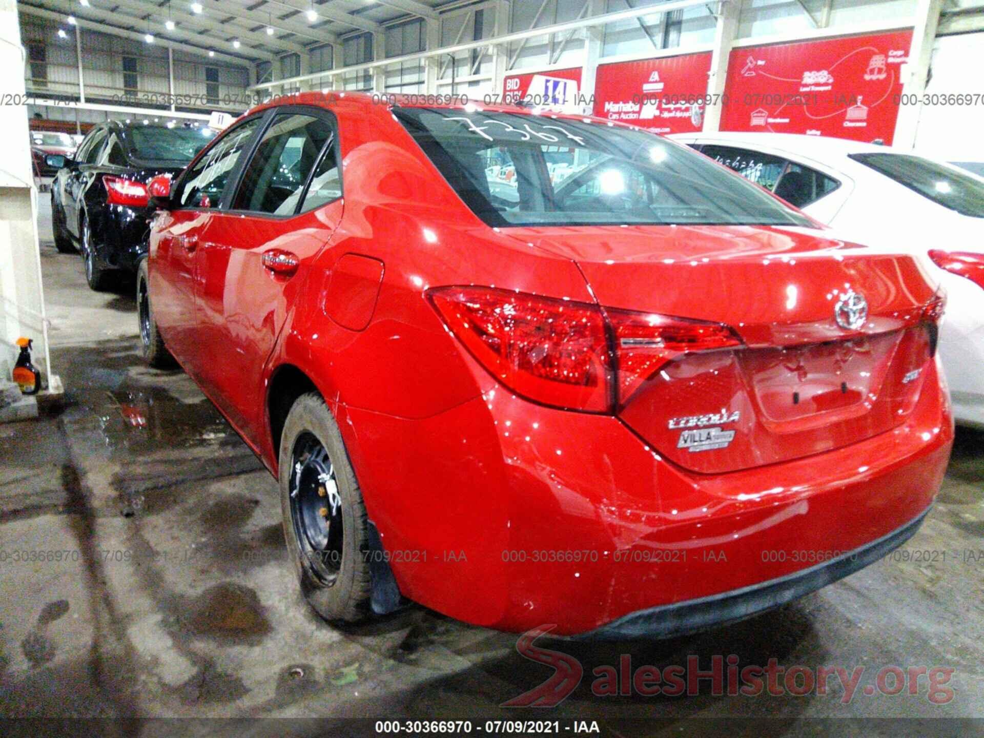 2T1BURH0000088754 2018 TOYOTA COROLLA