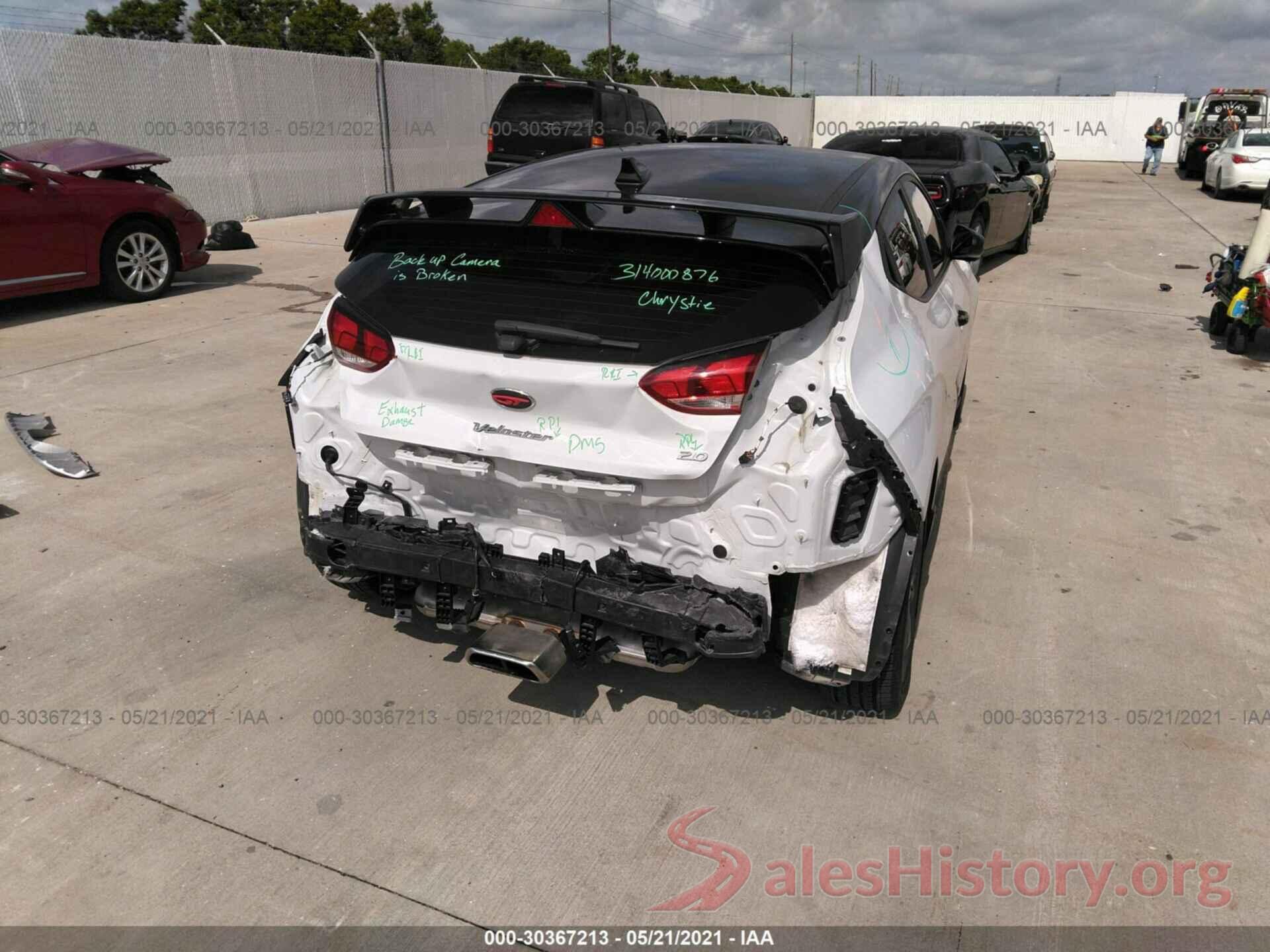 KMHTG6AF7LU020723 2020 HYUNDAI VELOSTER