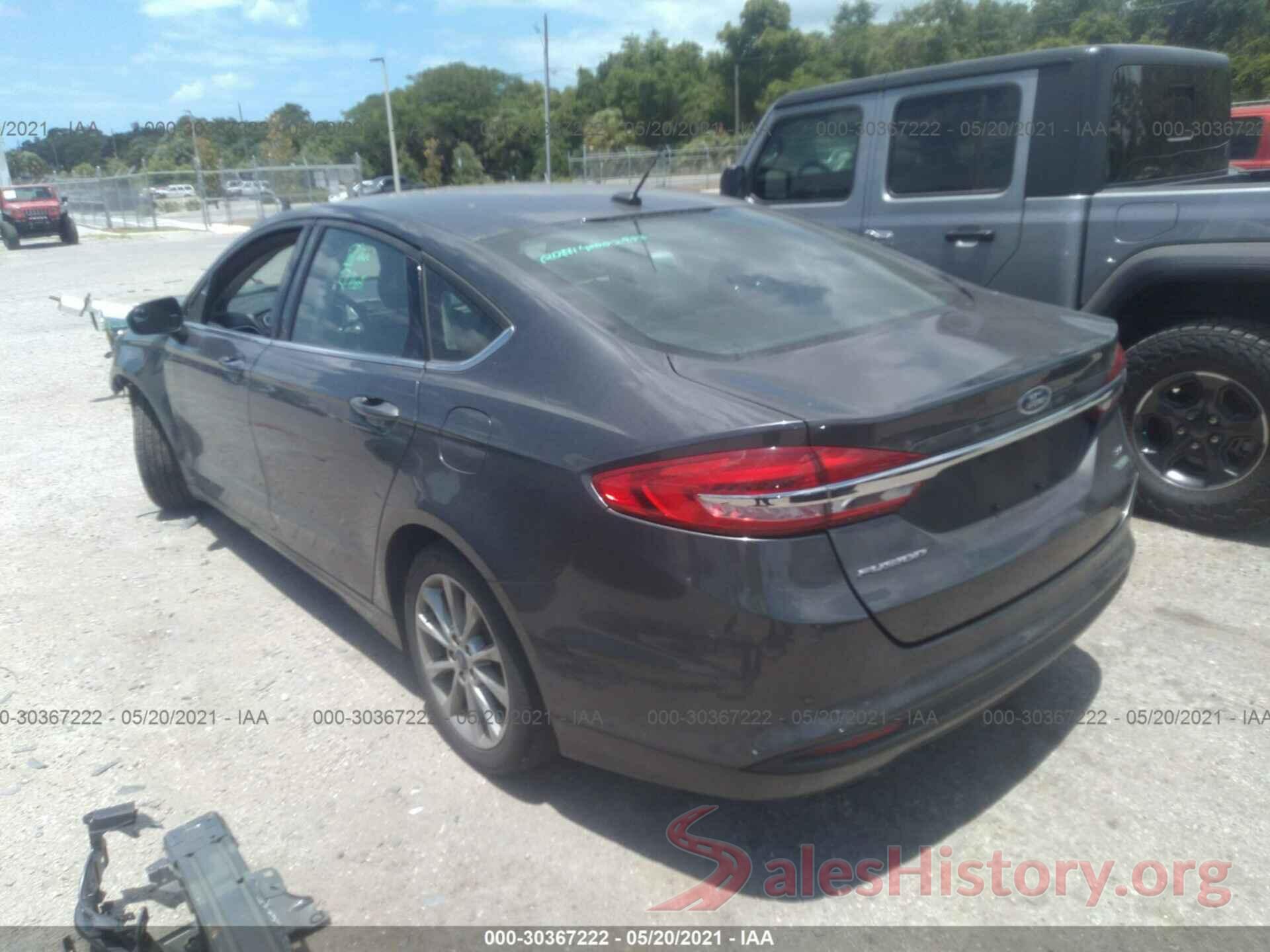 3FA6P0HD9HR353206 2017 FORD FUSION