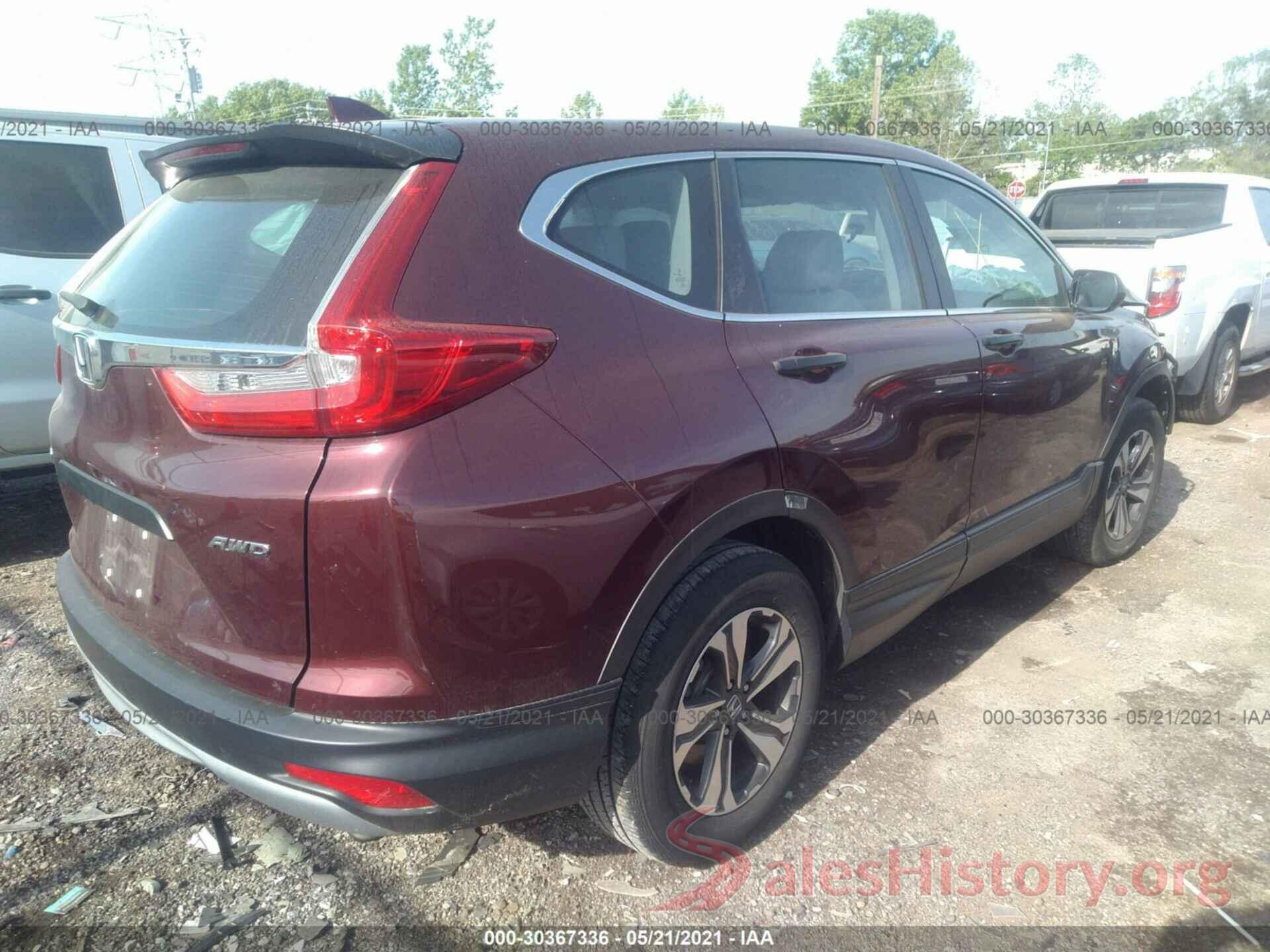 2HKRW6H36KH217484 2019 HONDA CR-V