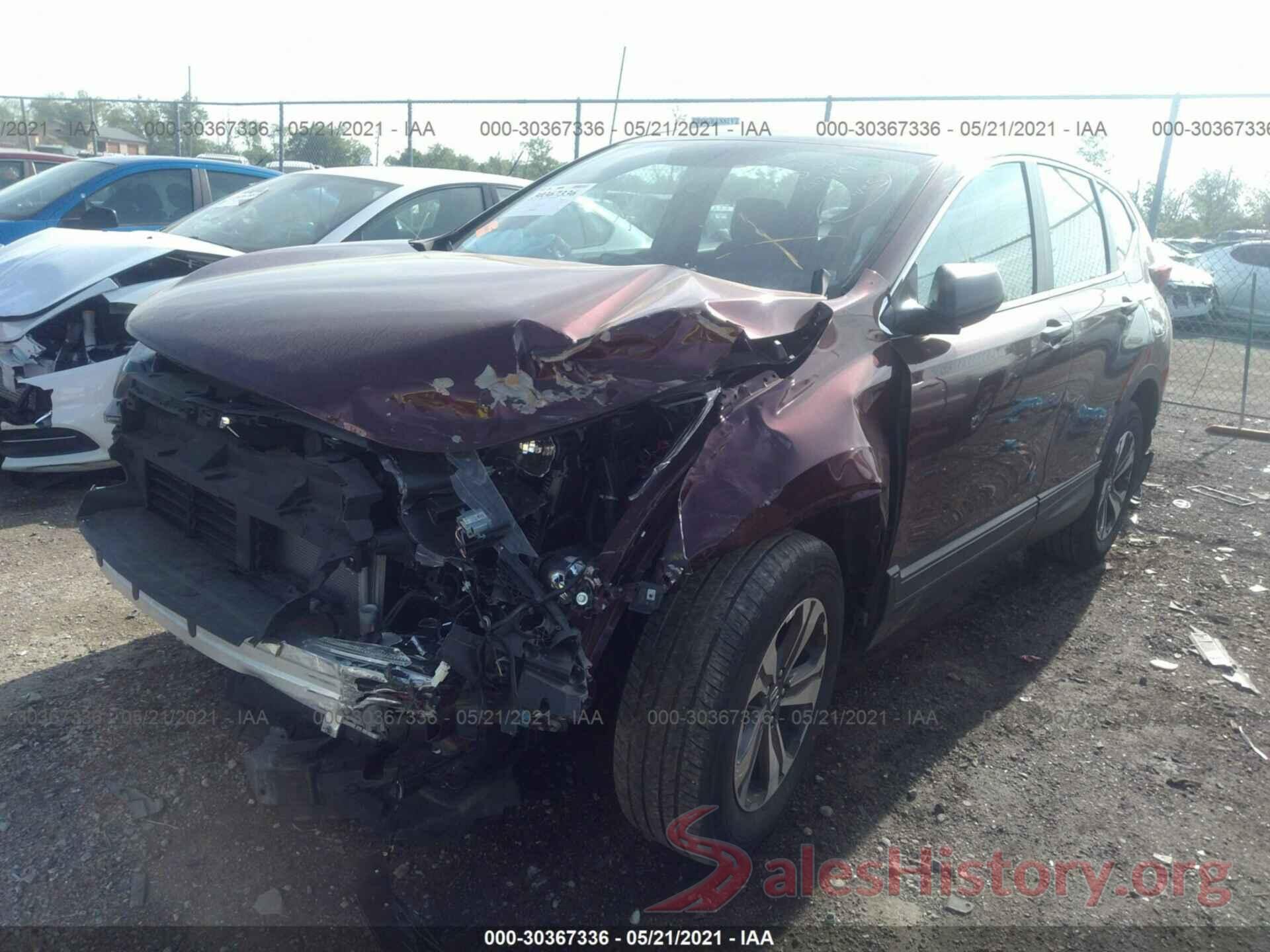 2HKRW6H36KH217484 2019 HONDA CR-V