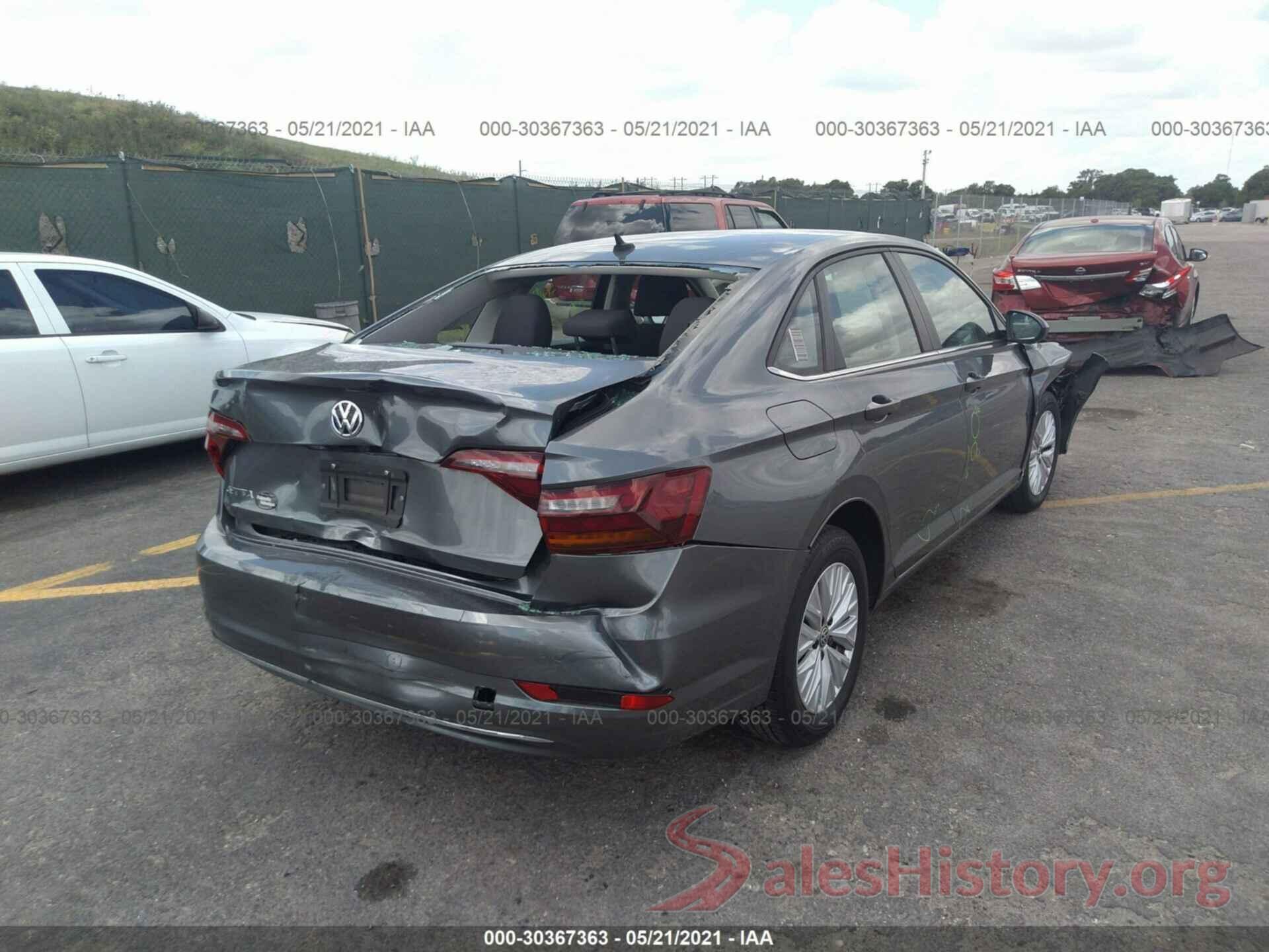 3VWCB7BU2KM235870 2019 VOLKSWAGEN JETTA