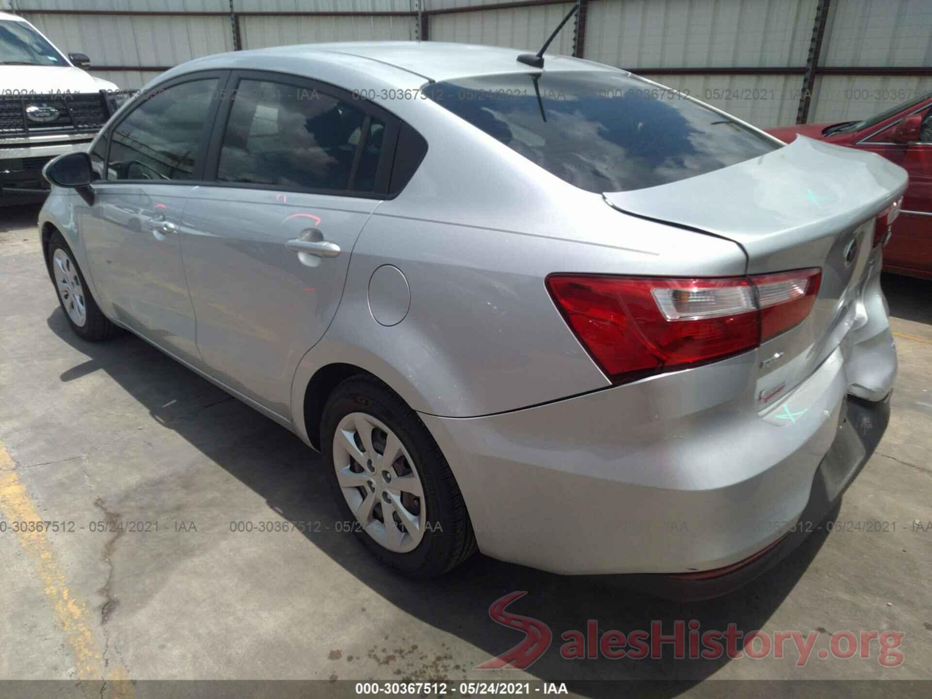 KNADM4A35G6539420 2016 KIA RIO