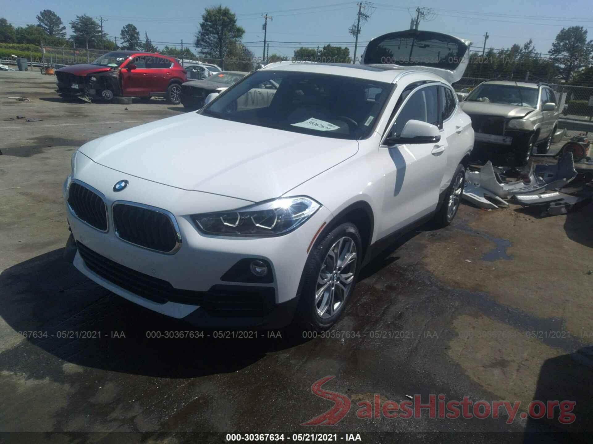 WBXYH9C03L5R97212 2020 BMW X2