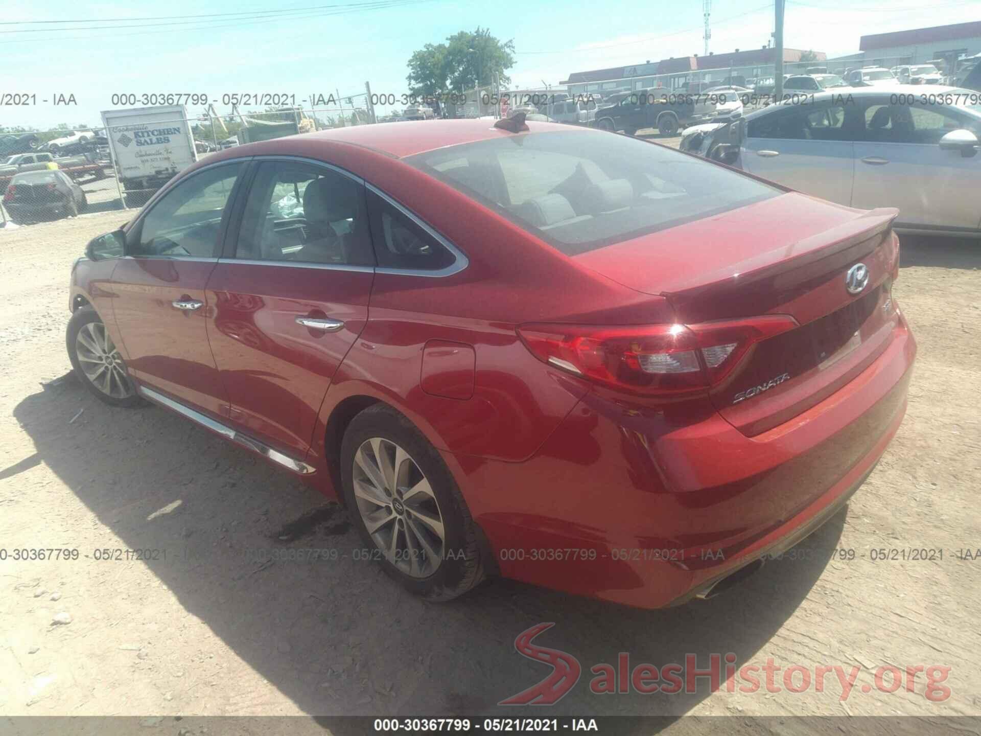 5NPE34AF8HH490807 2017 HYUNDAI SONATA