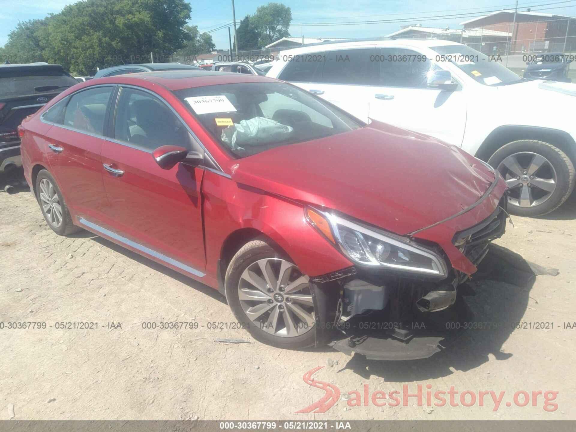 5NPE34AF8HH490807 2017 HYUNDAI SONATA