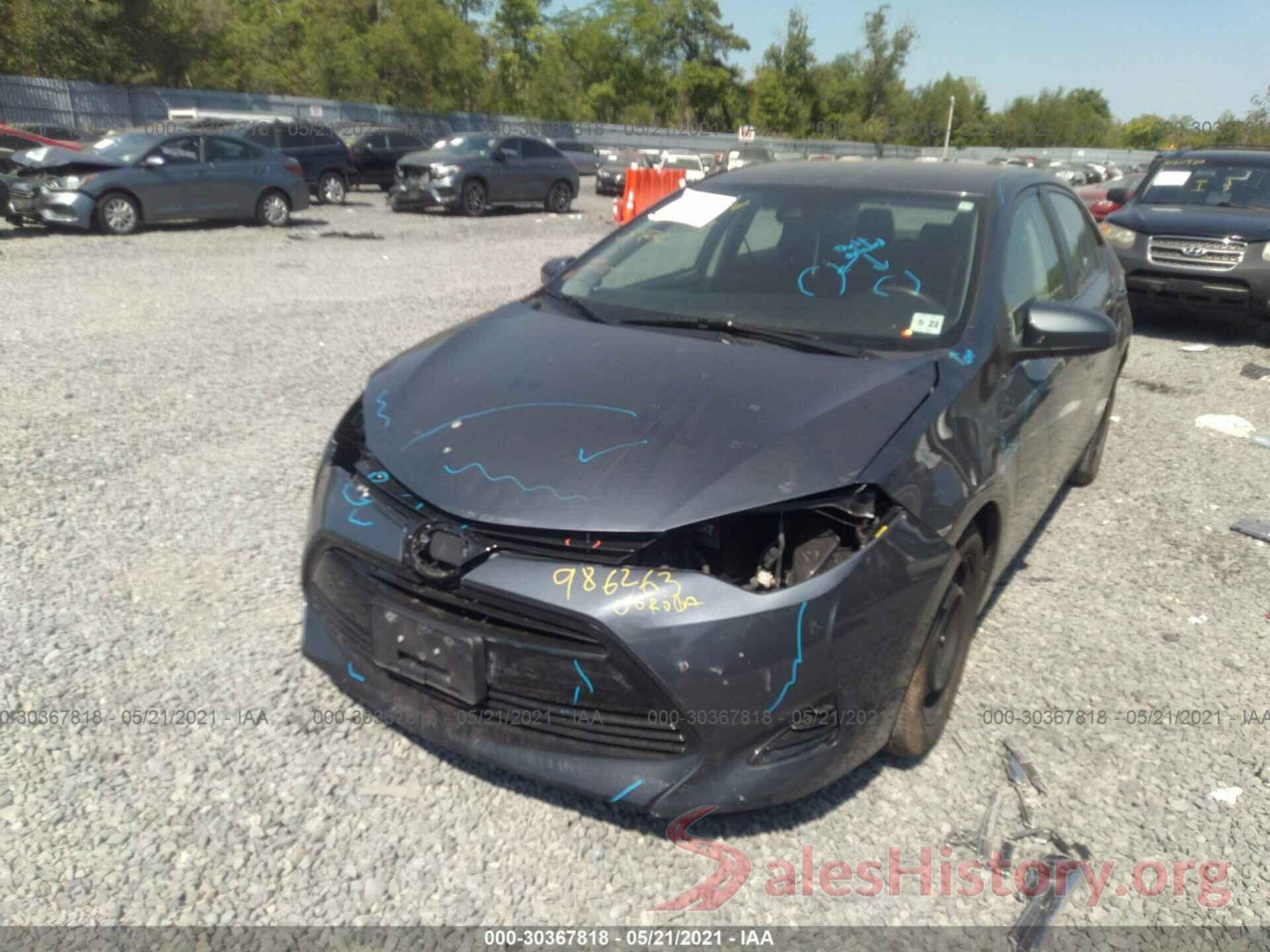 2T1BURHE5JC986263 2018 TOYOTA COROLLA