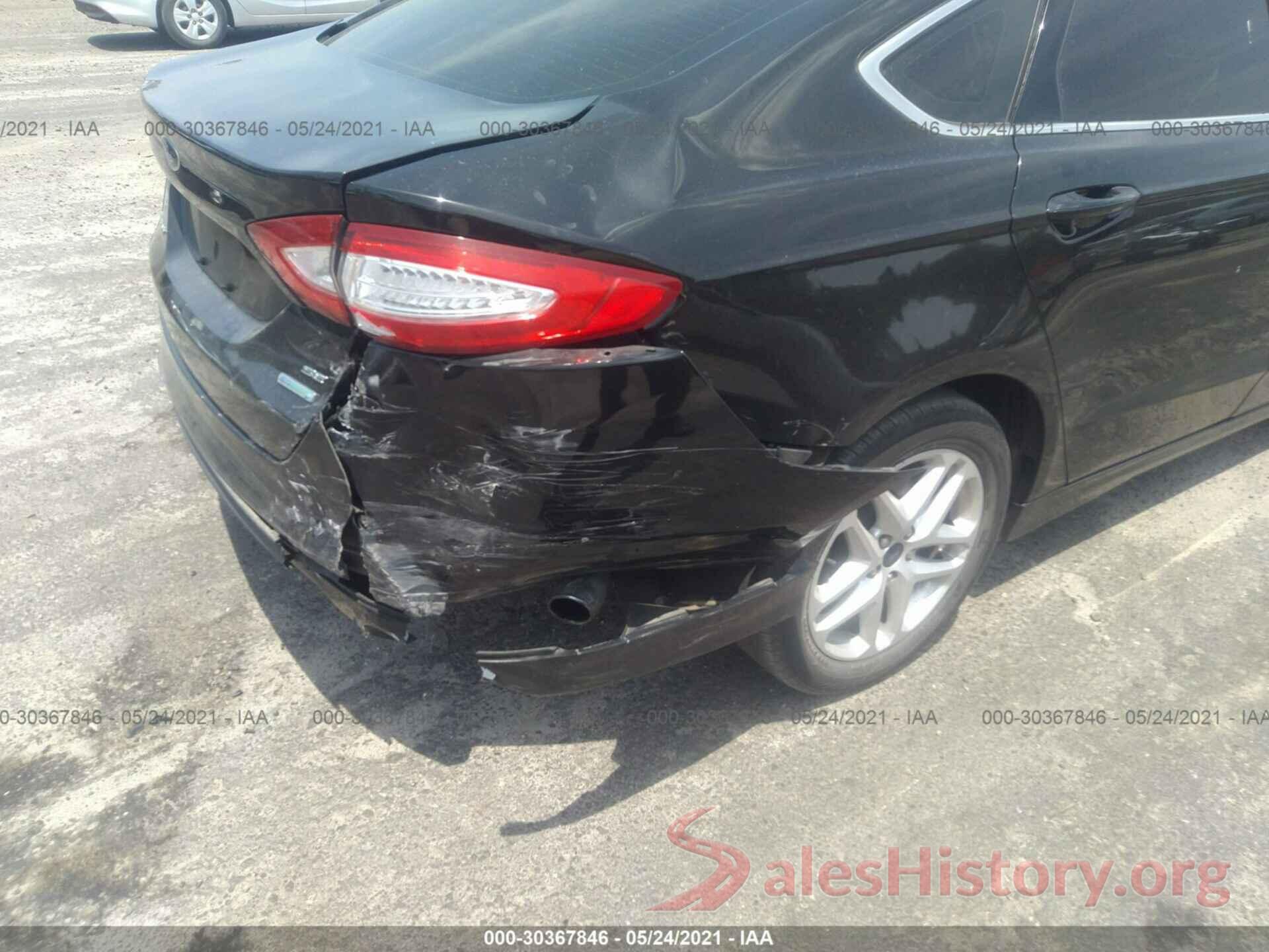 3FA6P0HD7GR208180 2016 FORD FUSION